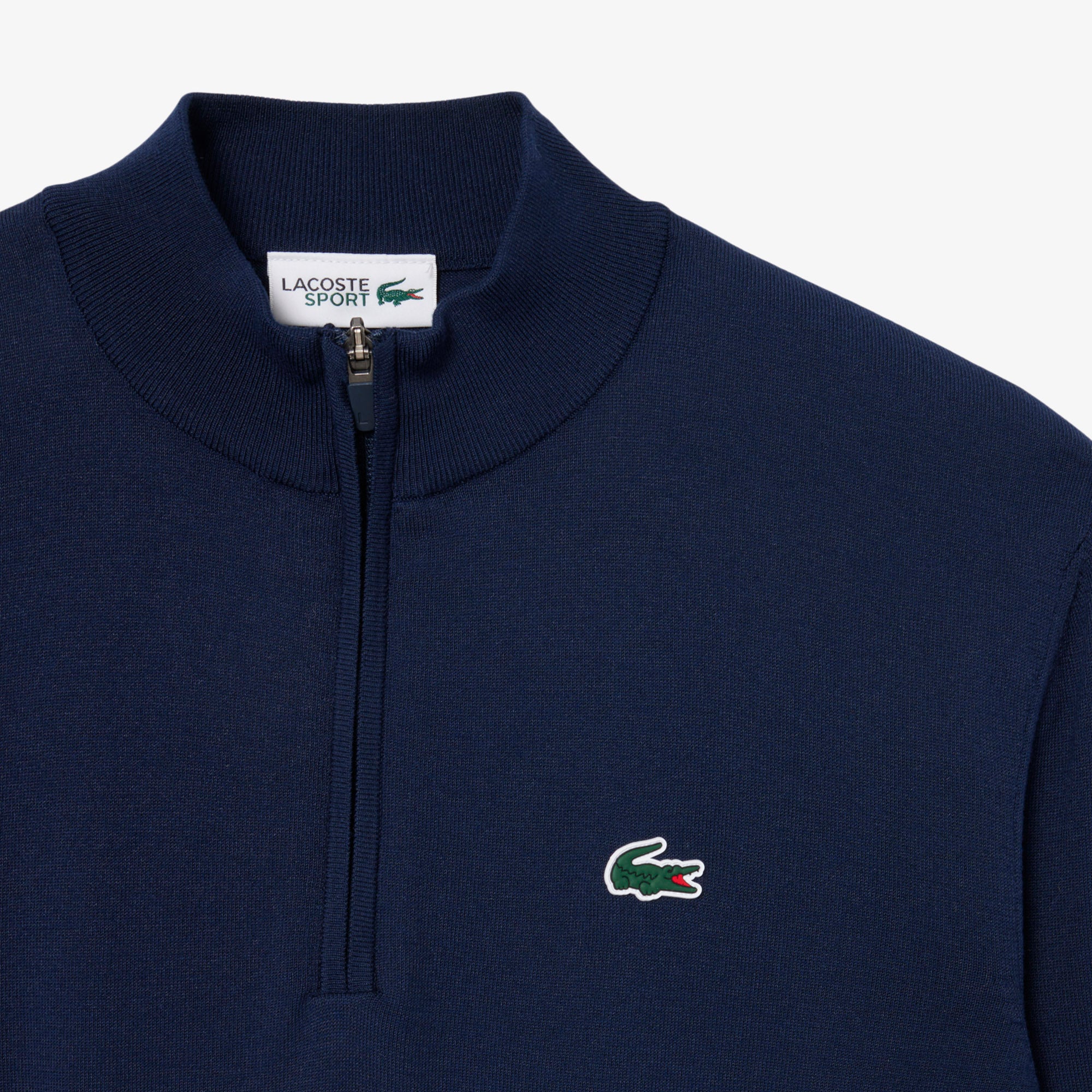 Lacoste 1/4-Zip Pullover Men's S navy S navy