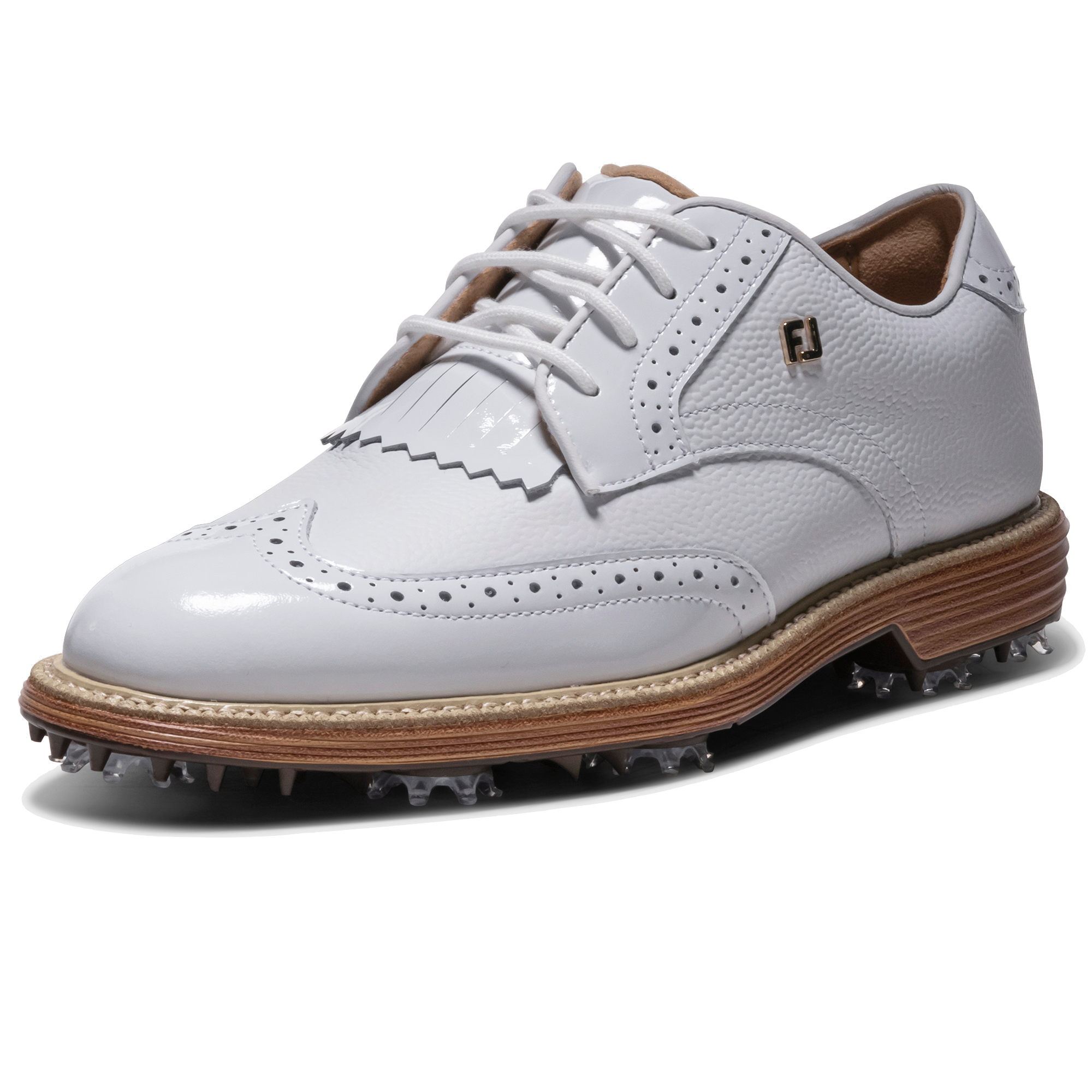 Footjoy PREMIERE SERIES MADISON Golf Shoe Women EU 36 1/2 Medium White/Brown