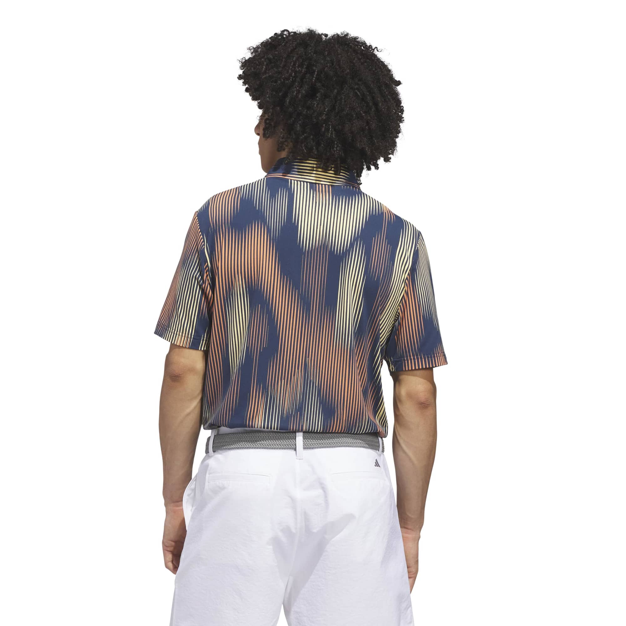 adidas ULT365 Cool Feel Print Polo Herren L navy/orange