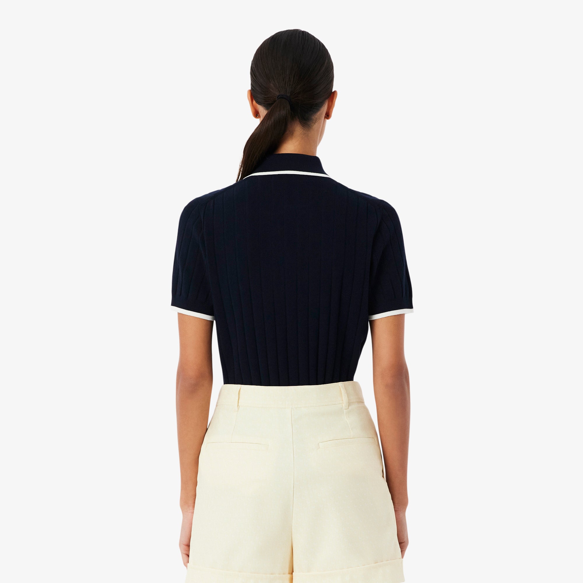 Lacoste SS Sweatshirt Polo Damen