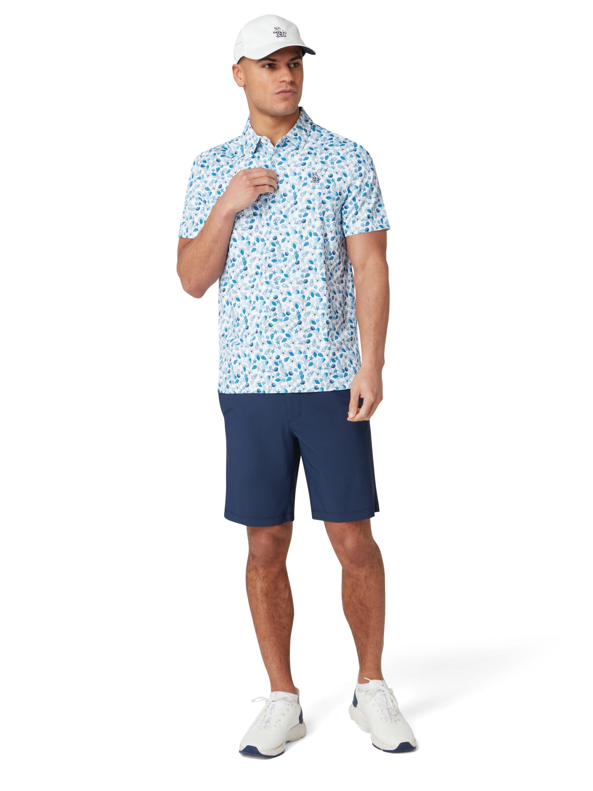 Original Penguin Pete’s Coconut Caddy Polo Herren L weiß