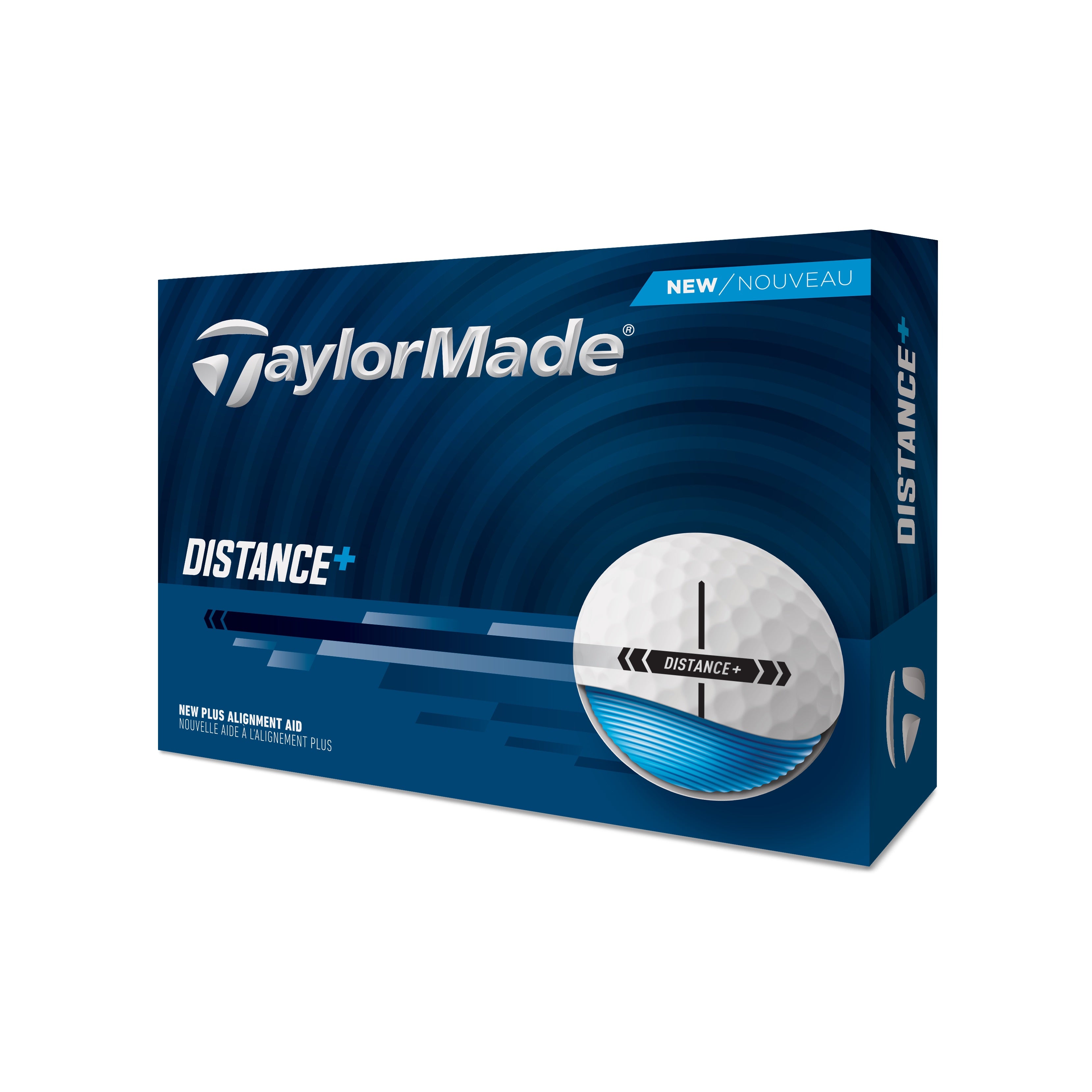 TaylorMade Distance+ MULTI Golf Balls 12-Pack