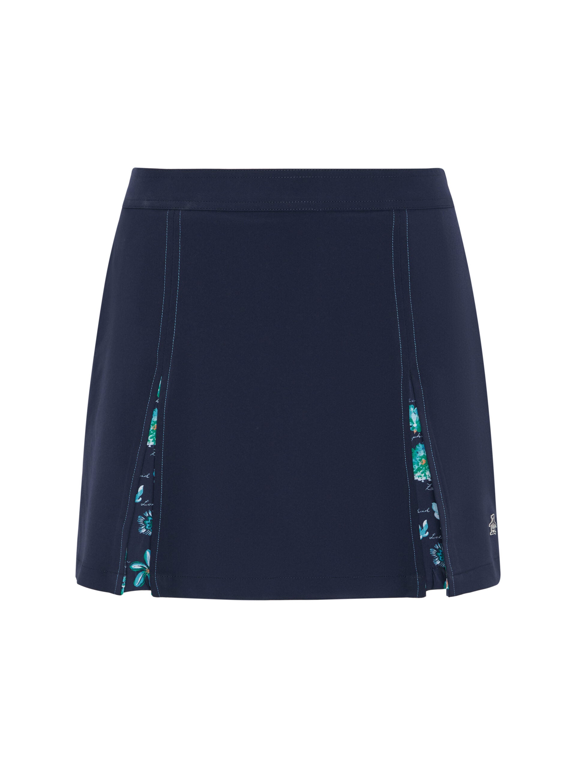Original Penguin Golf 4" Pleated Short Women's L navy