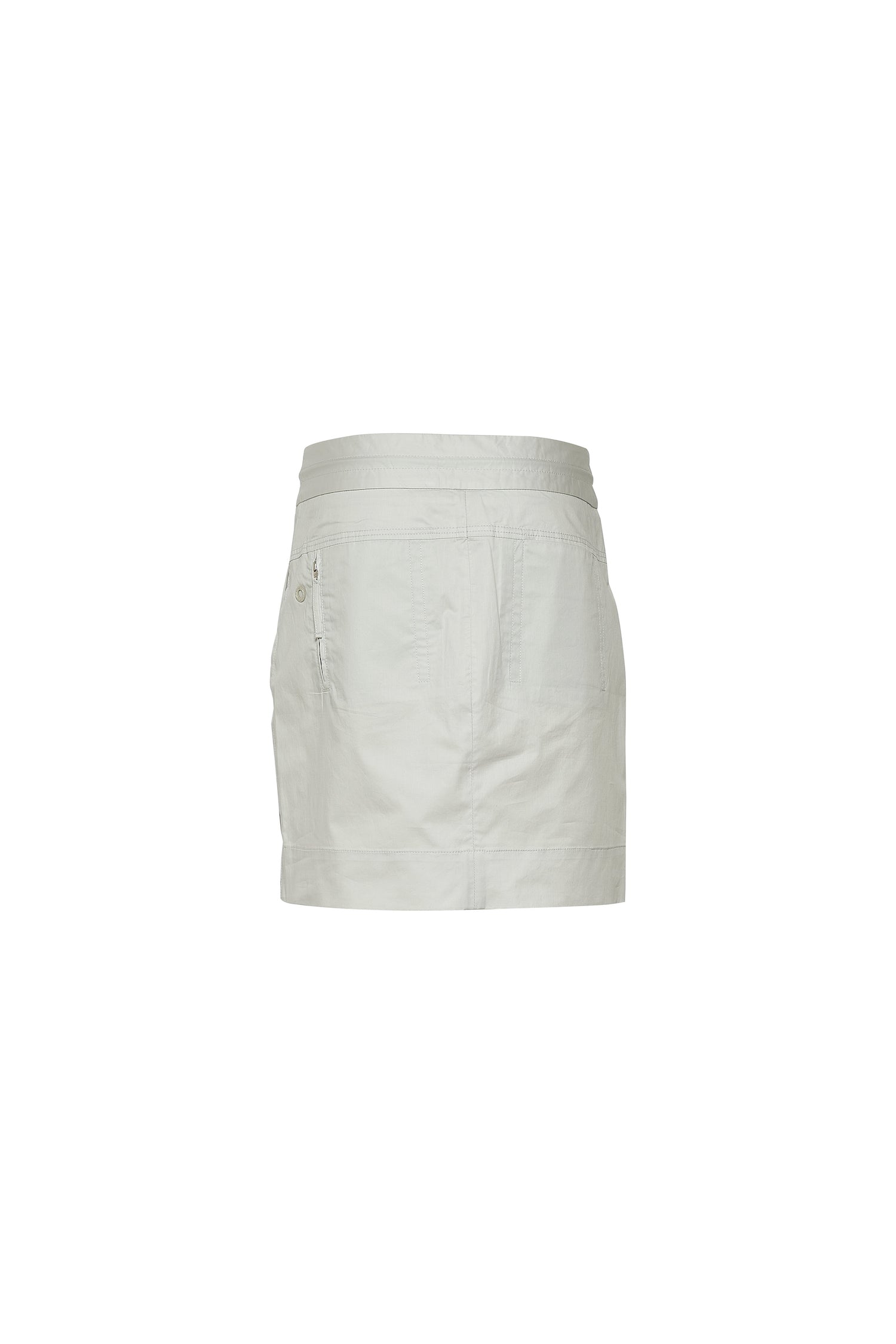 Spoon Pleat Explosion Poplin Skort Women