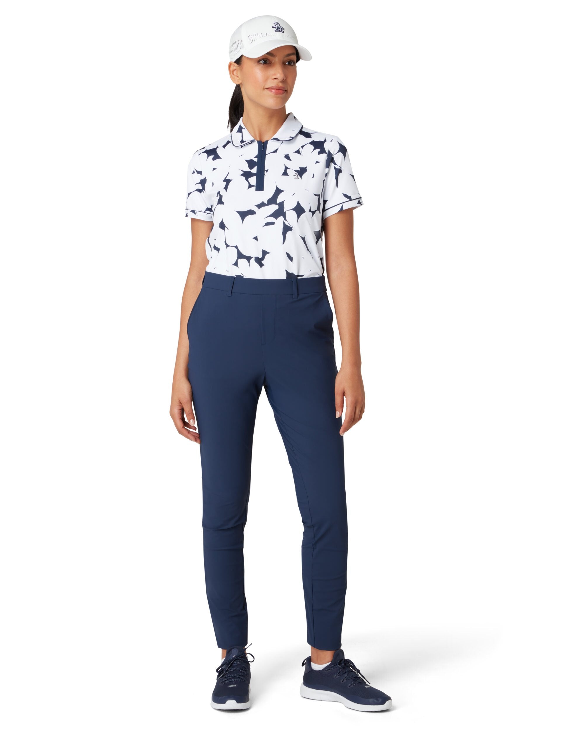 Original Penguin Women's Tapered Golf Trousers