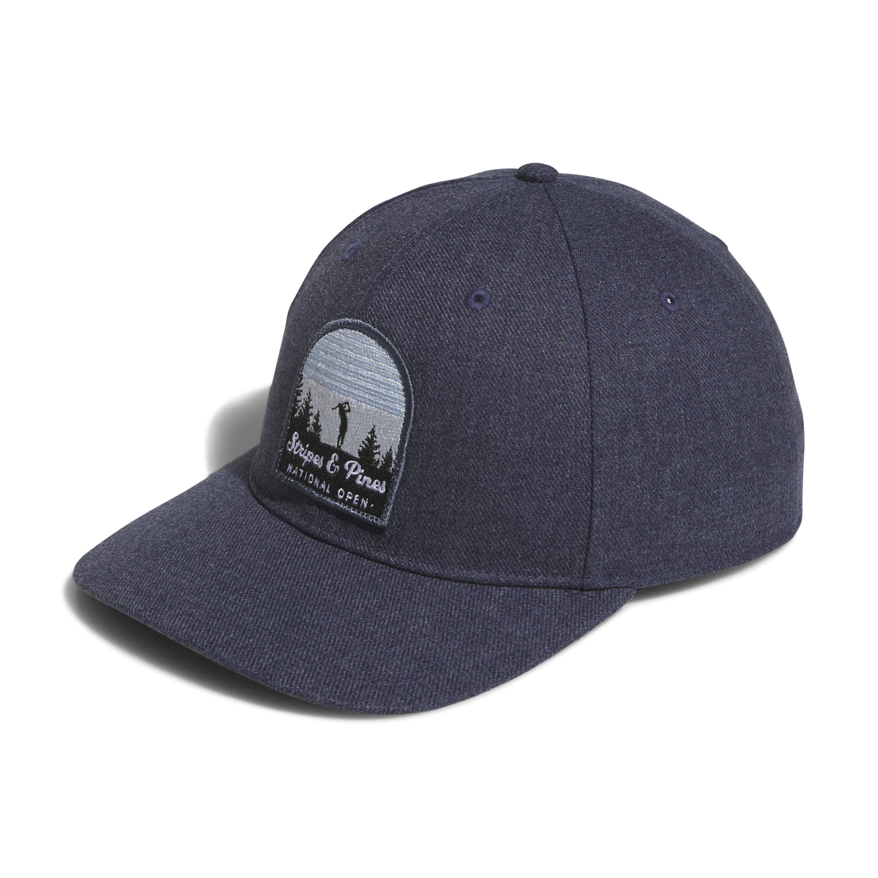 adidas Stripes and Pines High-Crown Cap Herren hellgrau/meliert
