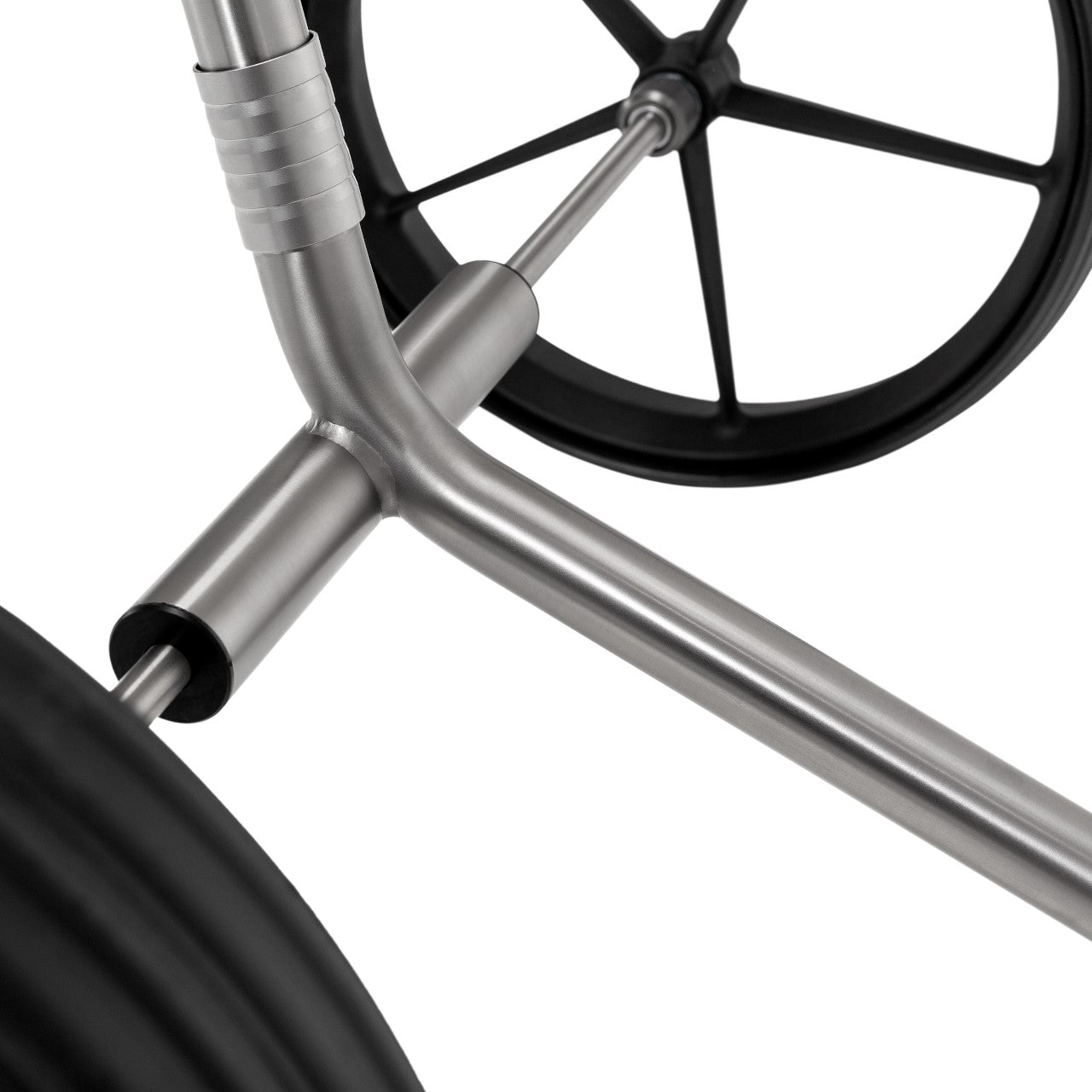TiCad Pro Golftrolley GFK-Räder (matt schwarz)