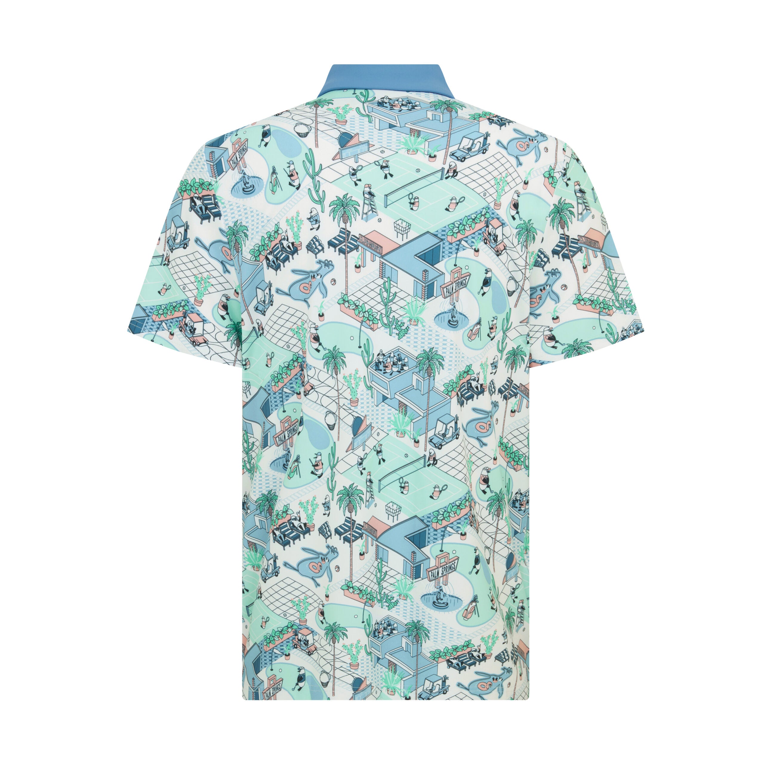 Original Penguin Palm Springs Polo Herren L weiß