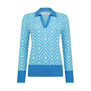 Original Penguin Lattice Jacquard Sweater Women