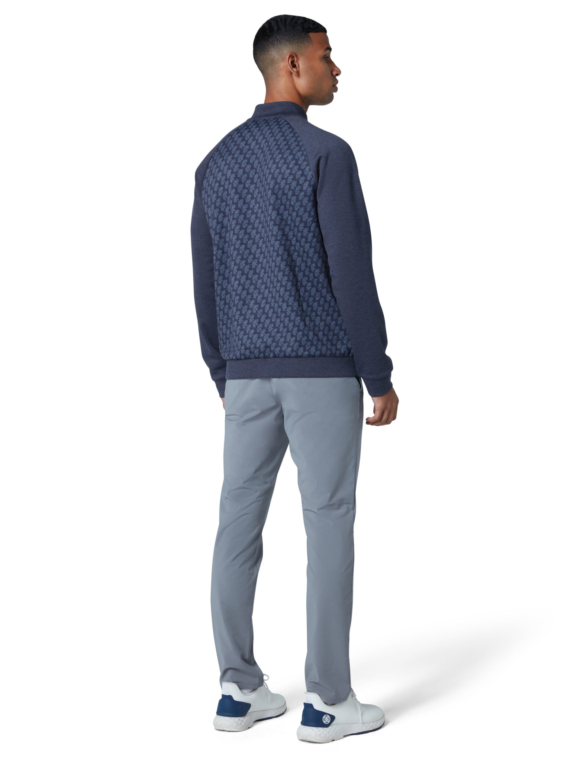 Original Penguin Men's Full-Zip Heritage Knit Track Jacket