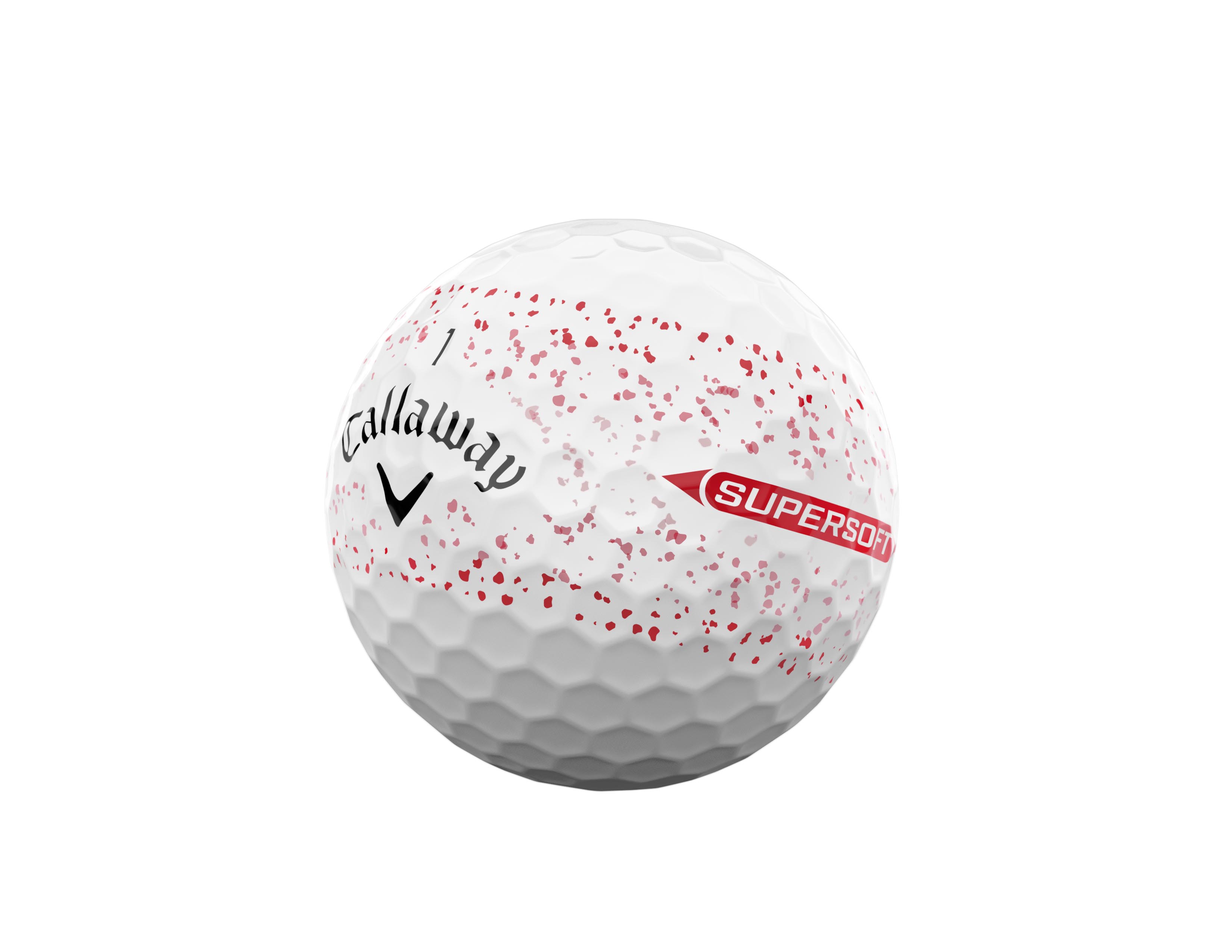 Callaway SUPERSOFT Splatter Golfbälle 12Stk.