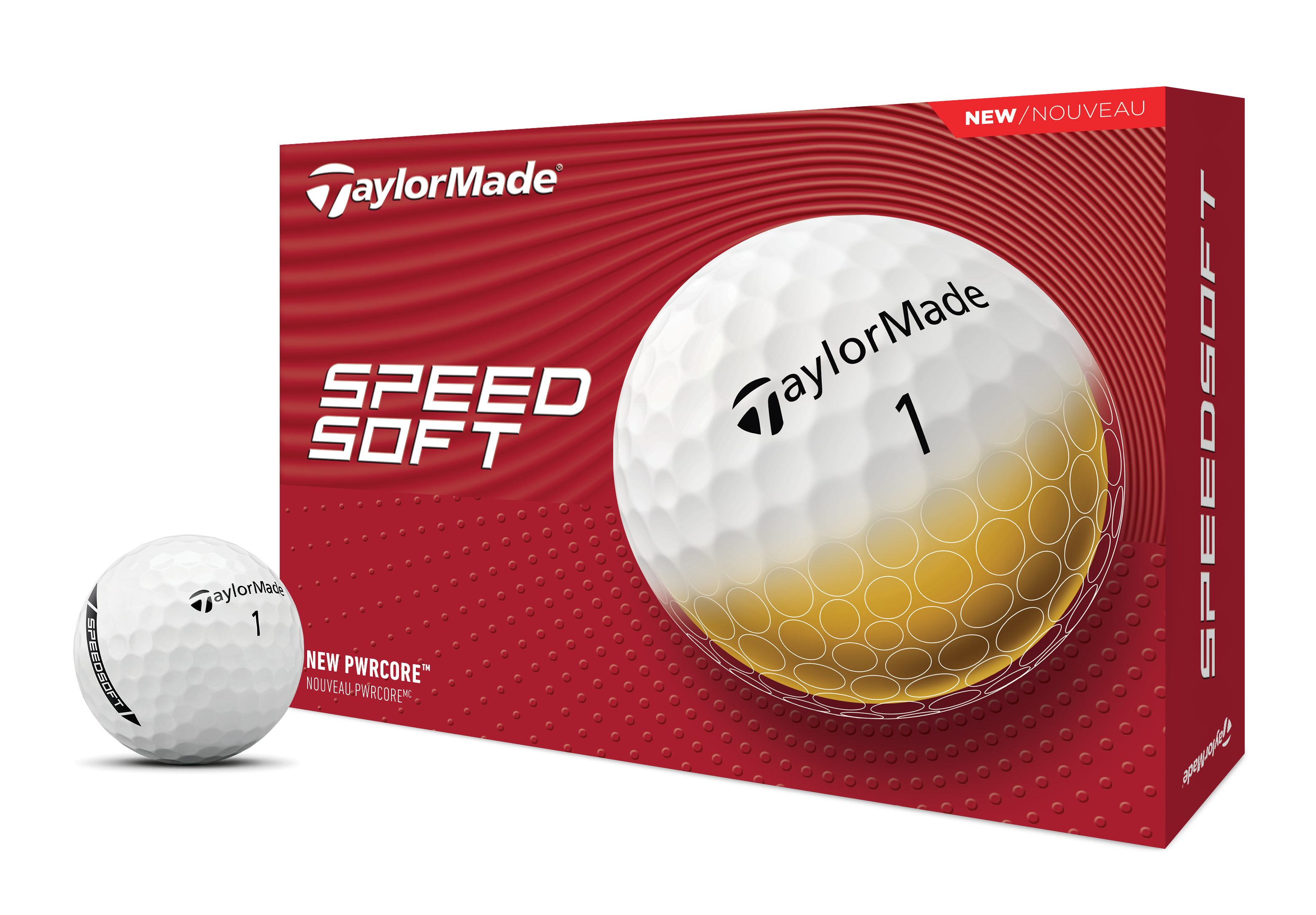 Taylormade SpeedSoft Ink 26 Golfbälle 12Stk. weiß