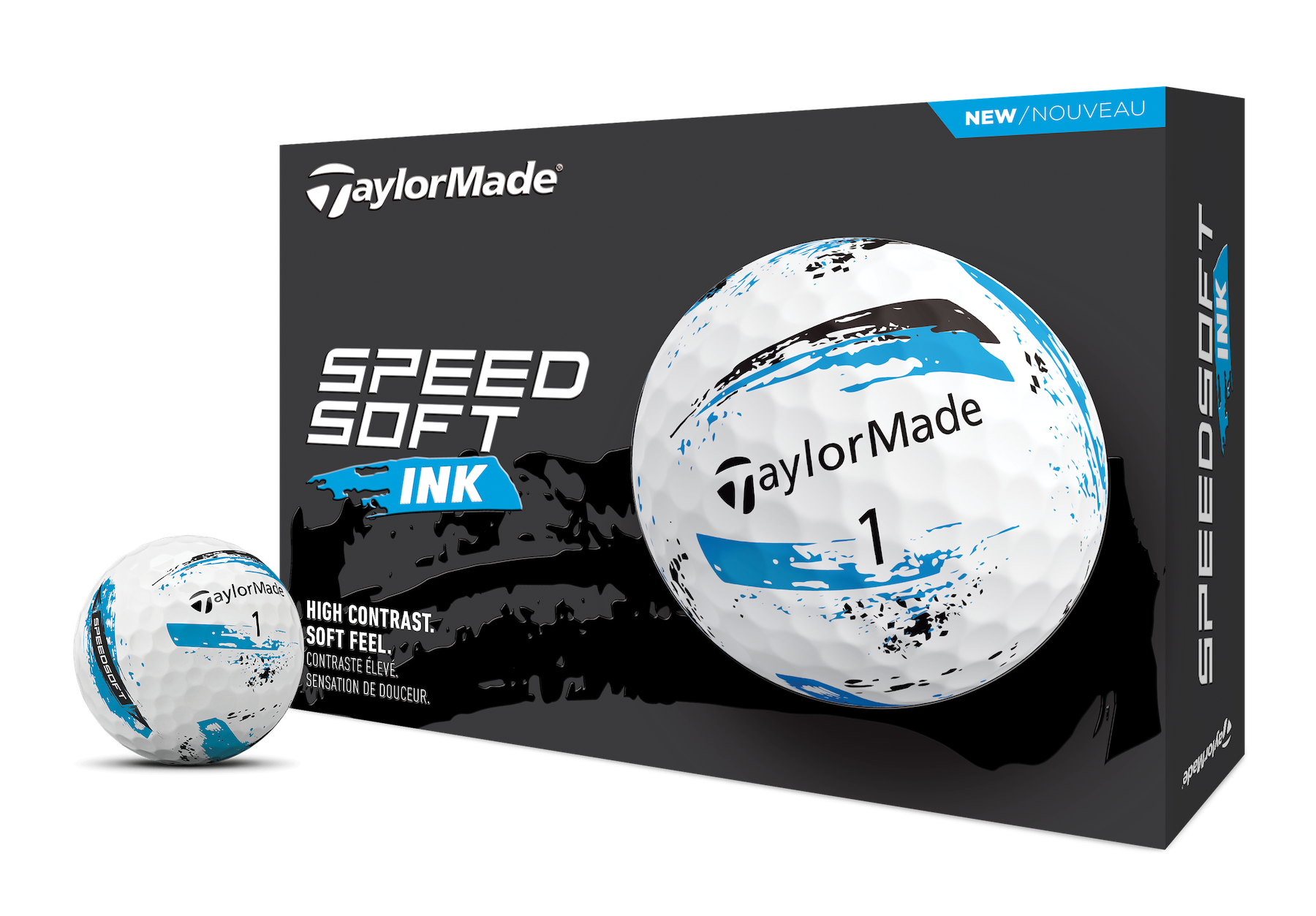 Taylormade SpeedSoft Ink 26 Golfbälle 12Stk. weiß