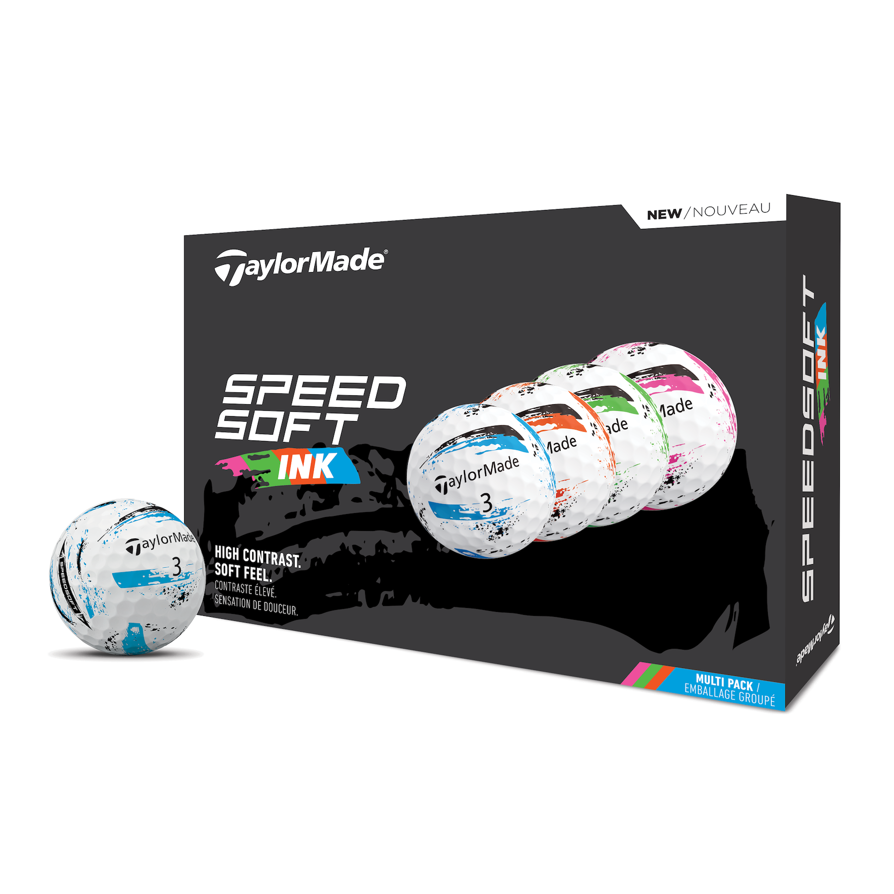 Taylormade SpeedSoft Ink 26 Golfbälle 12Stk. weiß