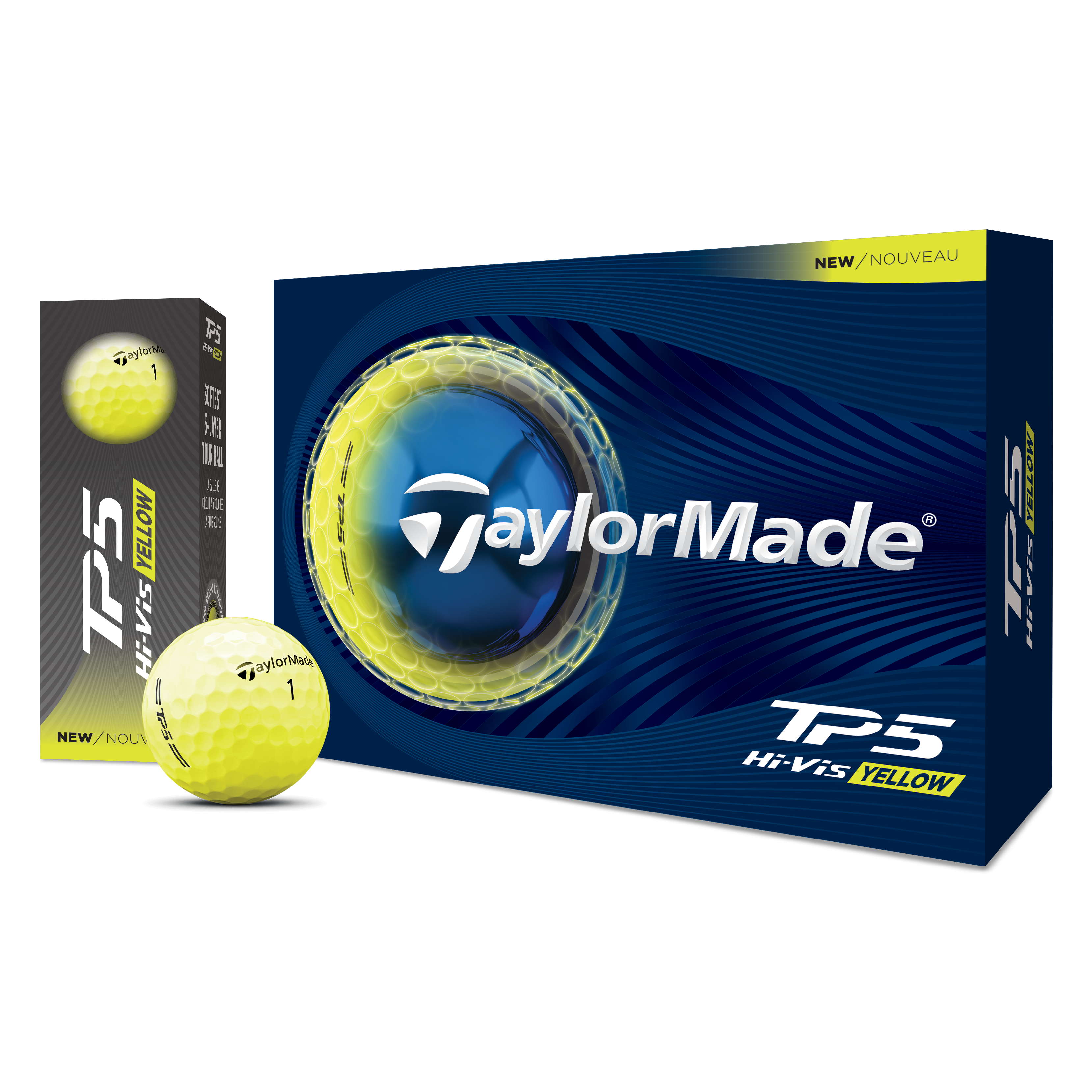 Taylormade TP5 26 Golfbälle 12Stk. weiß weiß