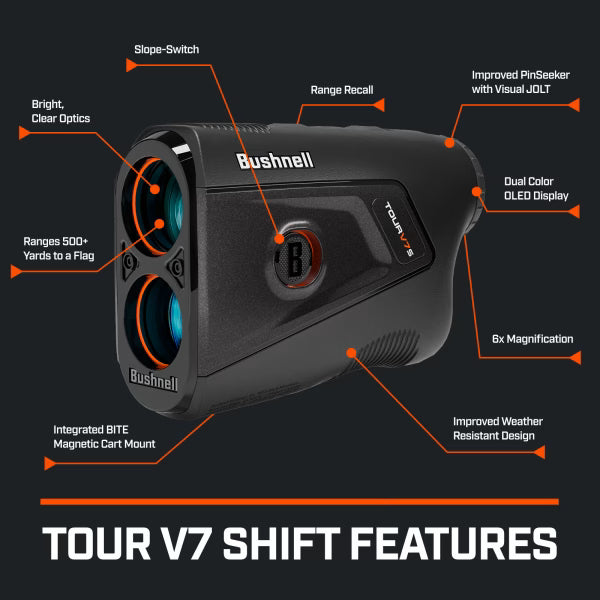 Bushnell Tour V7 Shift Laser Entfernungsmesser