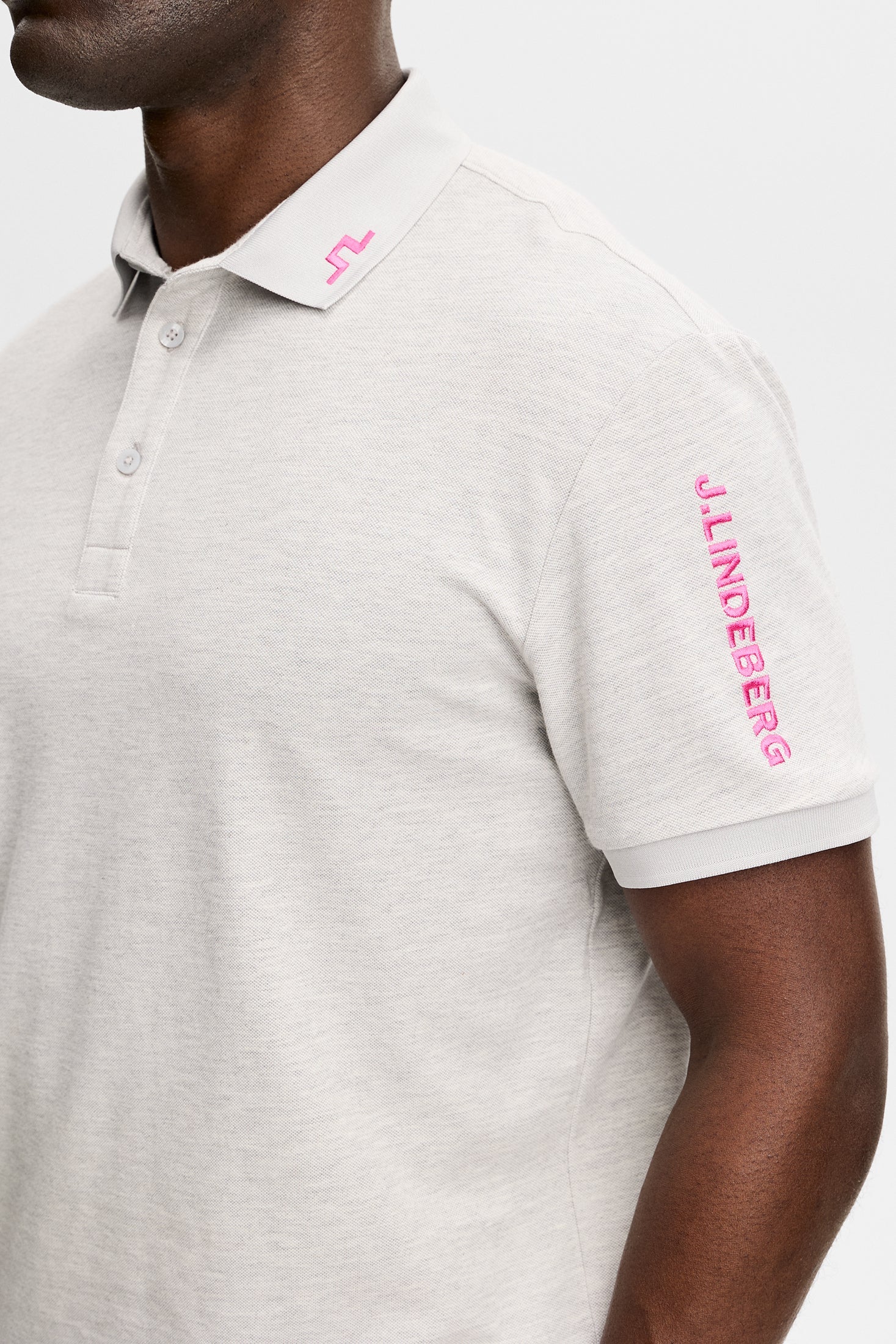 J.Lindeberg Tour Tech Pique Polo Herren
