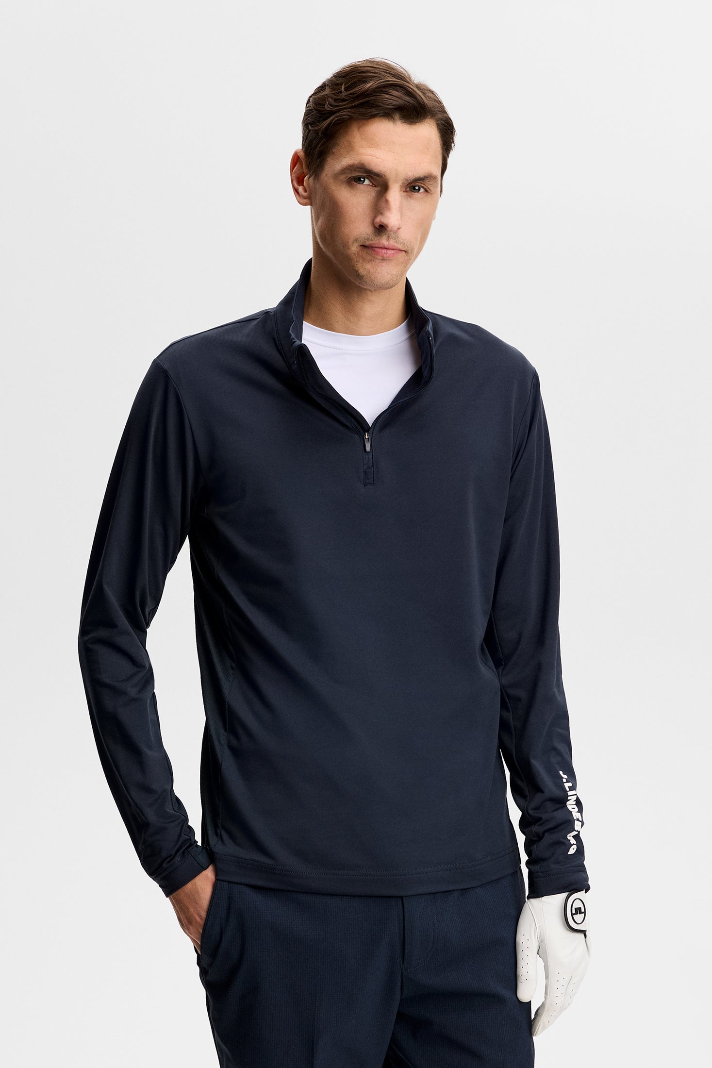 J.Lindeberg Tour Tech Mid Layer Men's L Navy