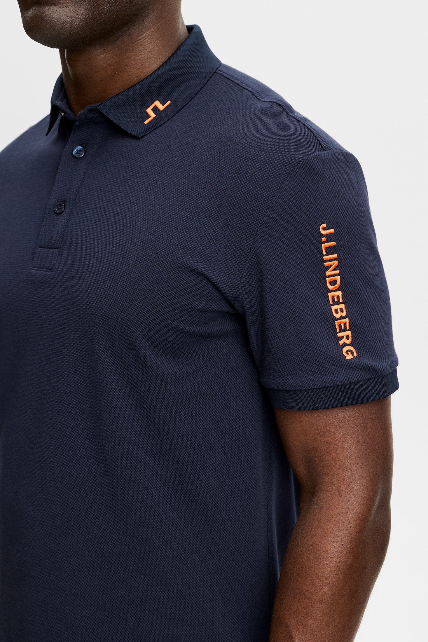 J.Lindeberg Tour Tech Pique Polo Herren