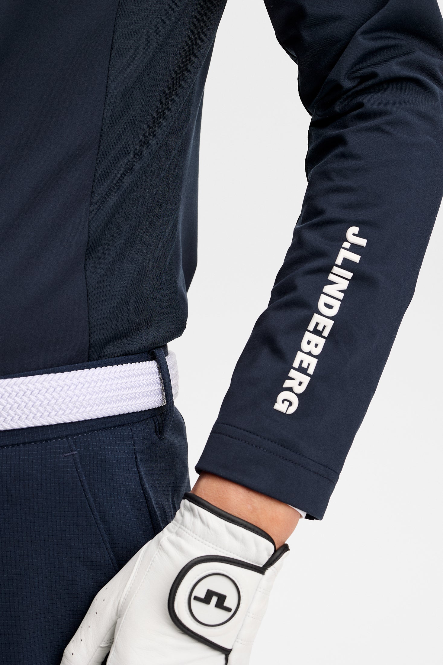 J.Lindeberg Tour Tech Mid Layer Men's L Navy