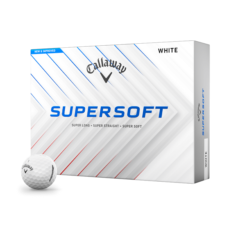 Callaway SUPERSOFT 2025 Golf Balls 12-Pack