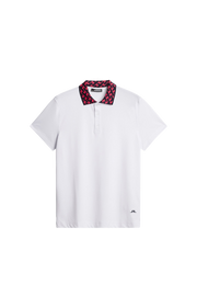 J.Lindeberg Karter Polo Herren S weiß/braun