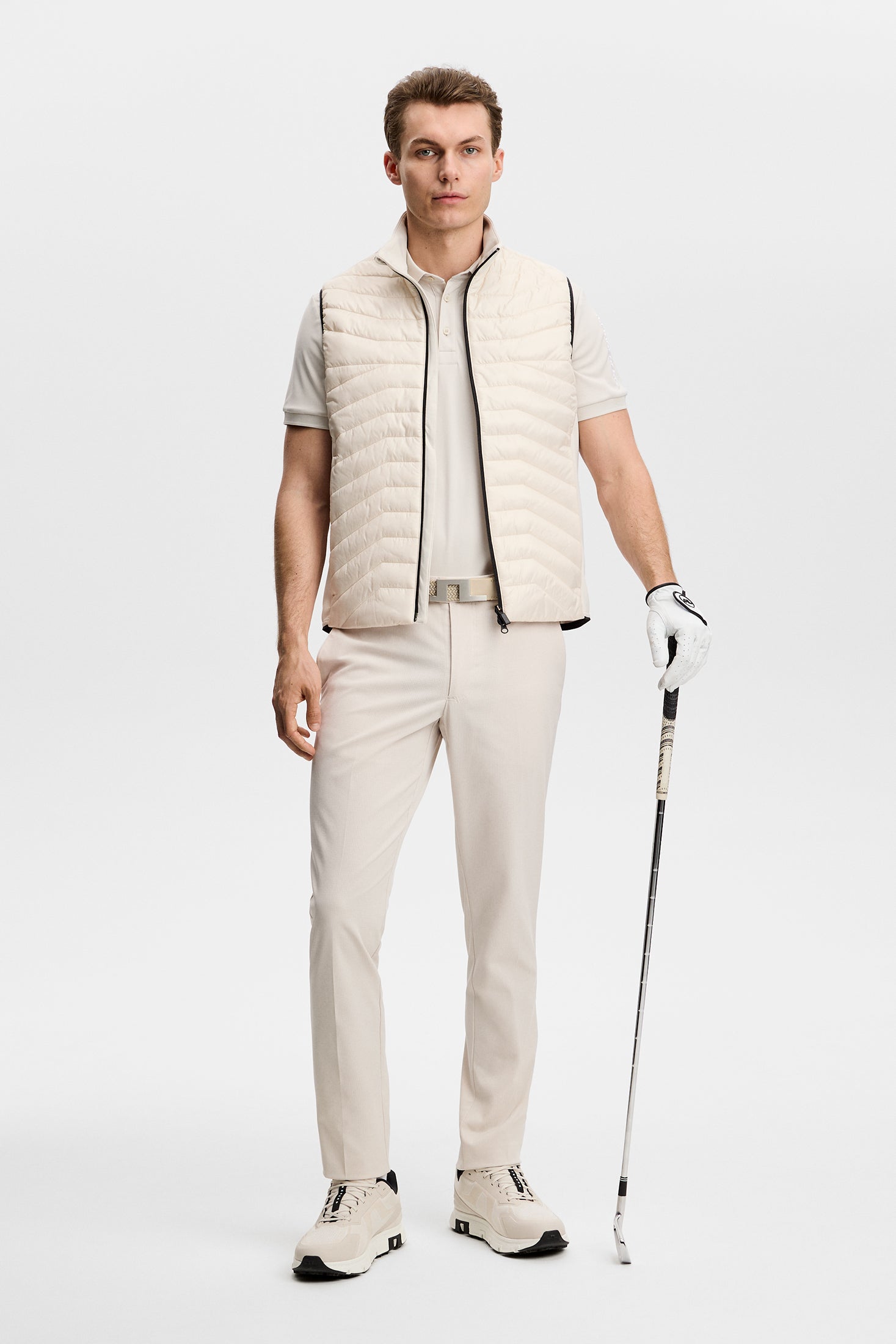 J.Lindeberg Vent Pant Men W29 / L30 light grey W29 / L30 light grey