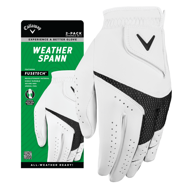 Callaway WEATHER SPANN Golfhandschuh Herren 2erPack