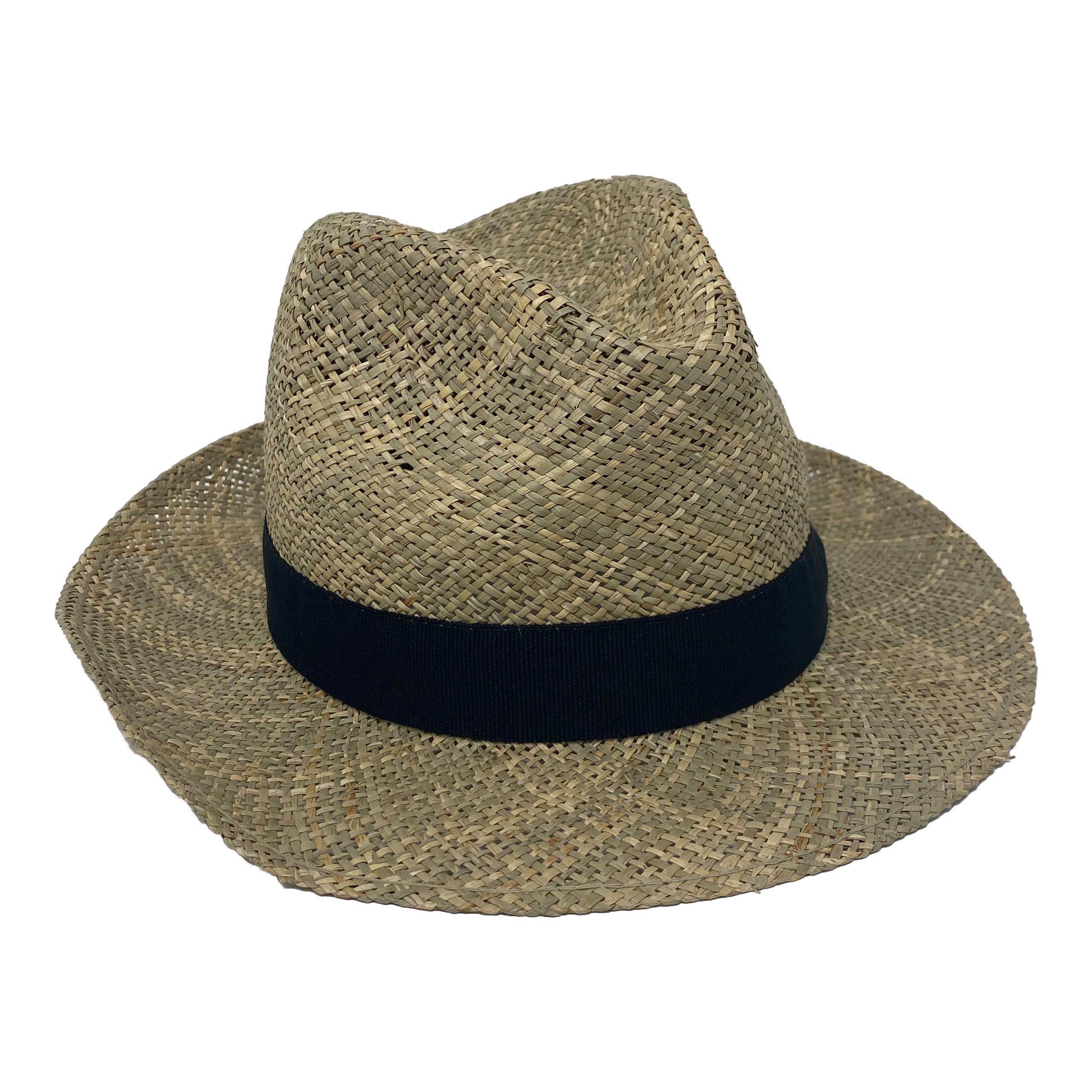 ER Knautschhut Stroh