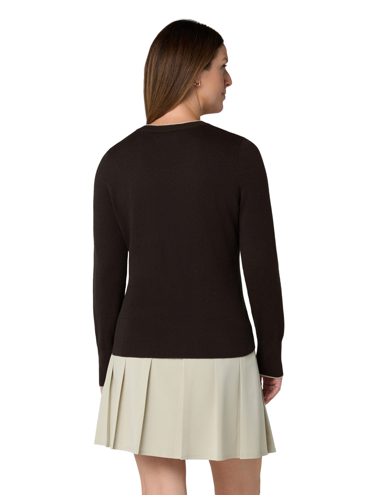 Original Penguin Golf LS Solid Pullover Damen