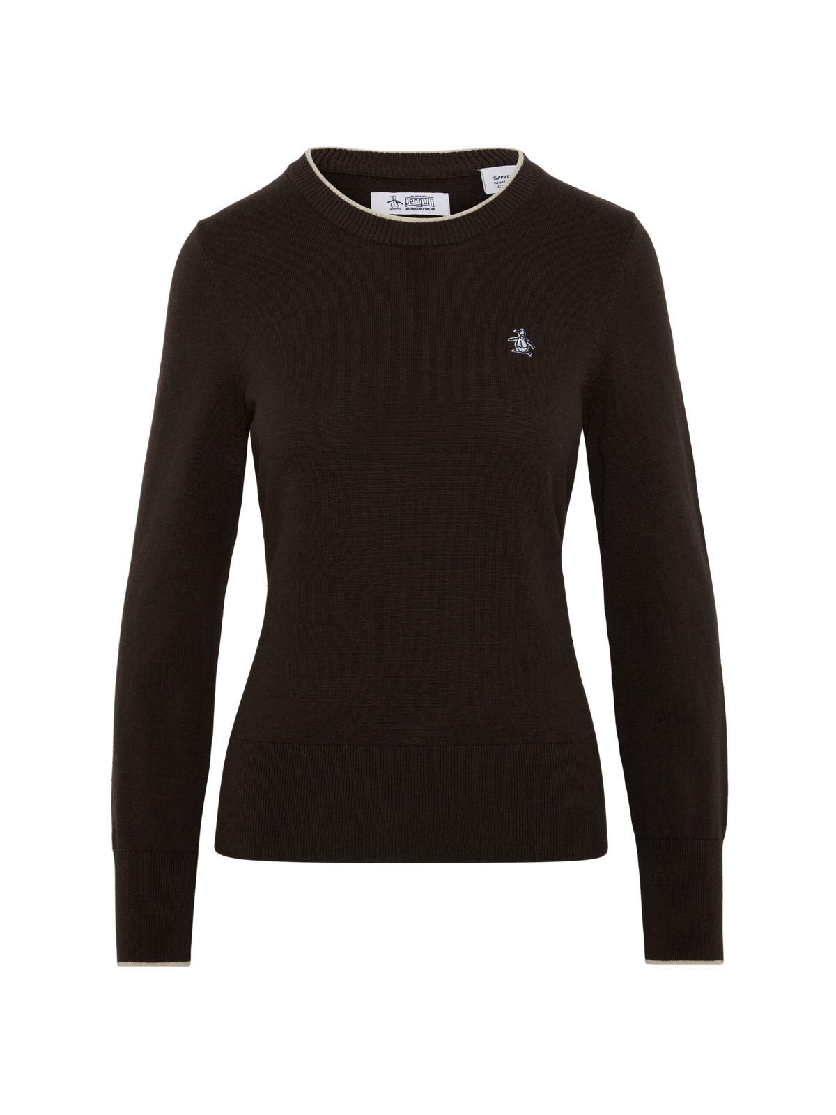 Original Penguin Golf LS Solid Pullover Damen