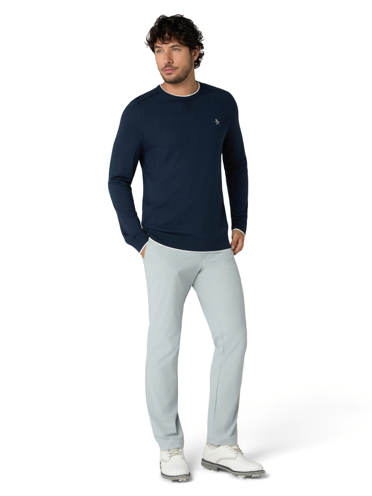 Original Penguin Golf Merino Pullover Herren ´
