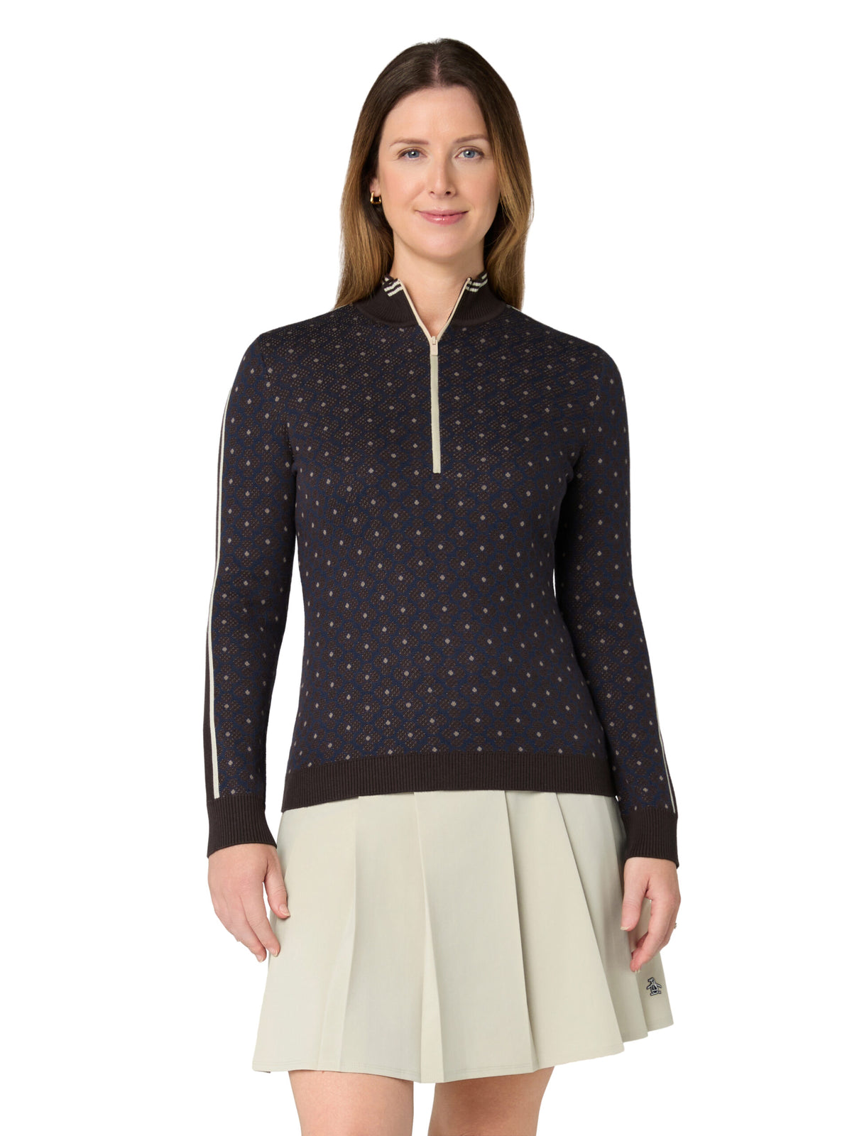 Original Penguin Golf 1/4-Zip Sweater Damen