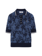 Original Penguin Golf Branded Floral Polo Damen