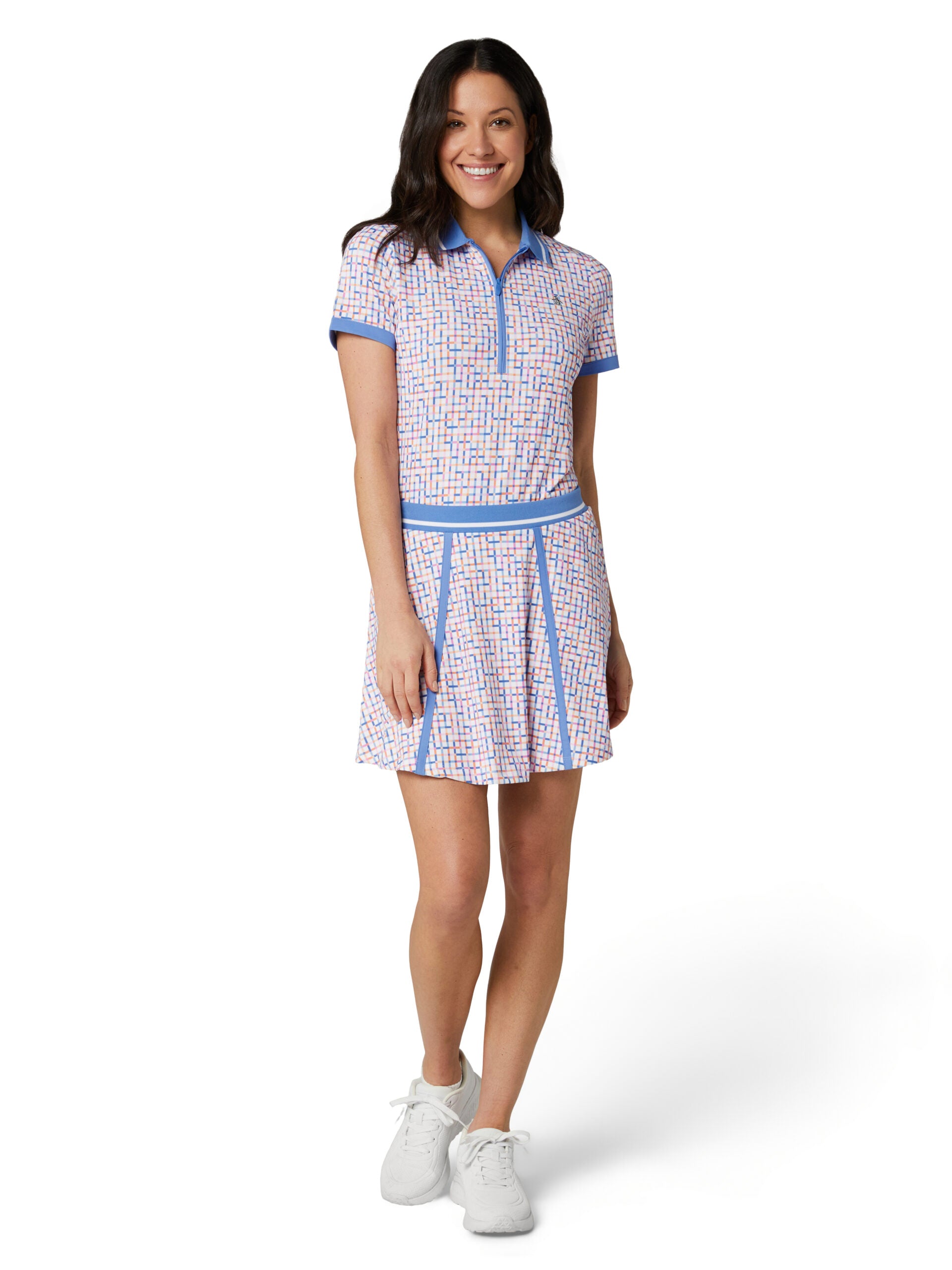 Original Penguin Golf A-Line Skort Women L white