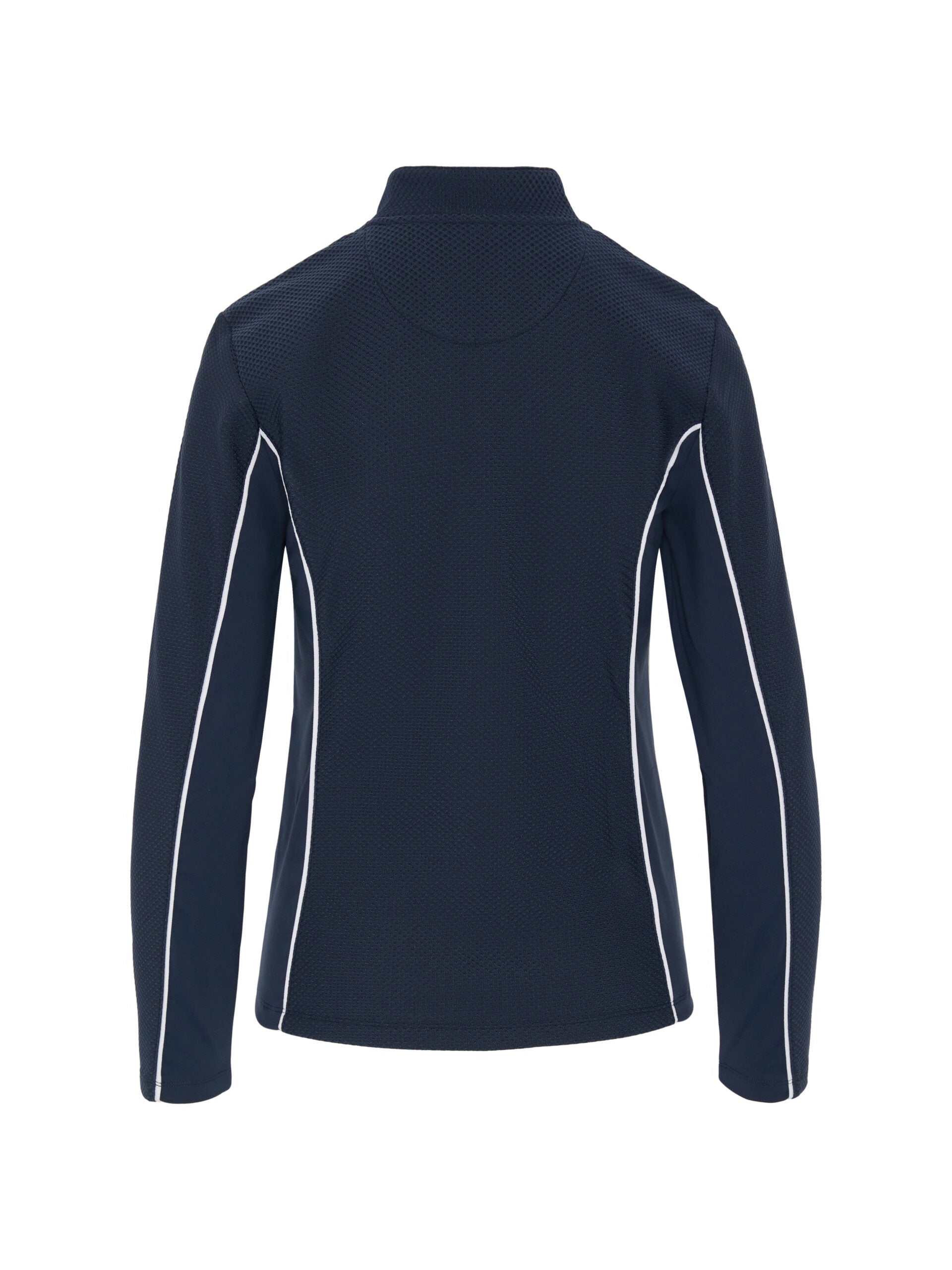Original Penguin Midweight Long Sleeve Textured 1/4 Zip Women's