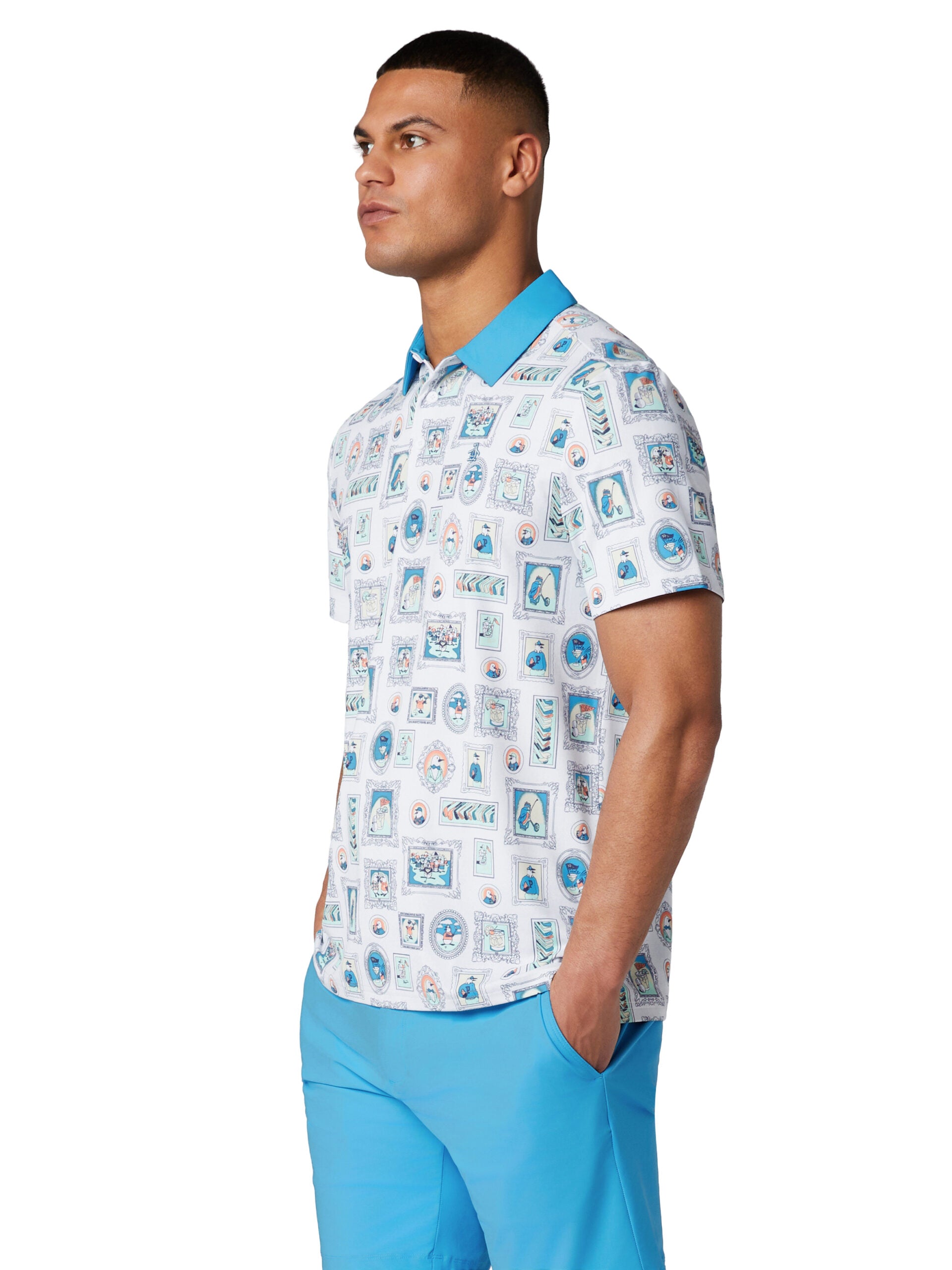 Original Penguin Golf WallofFame Polo Herren