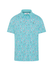 Original Penguin Golf Rangefinder Polo Herren