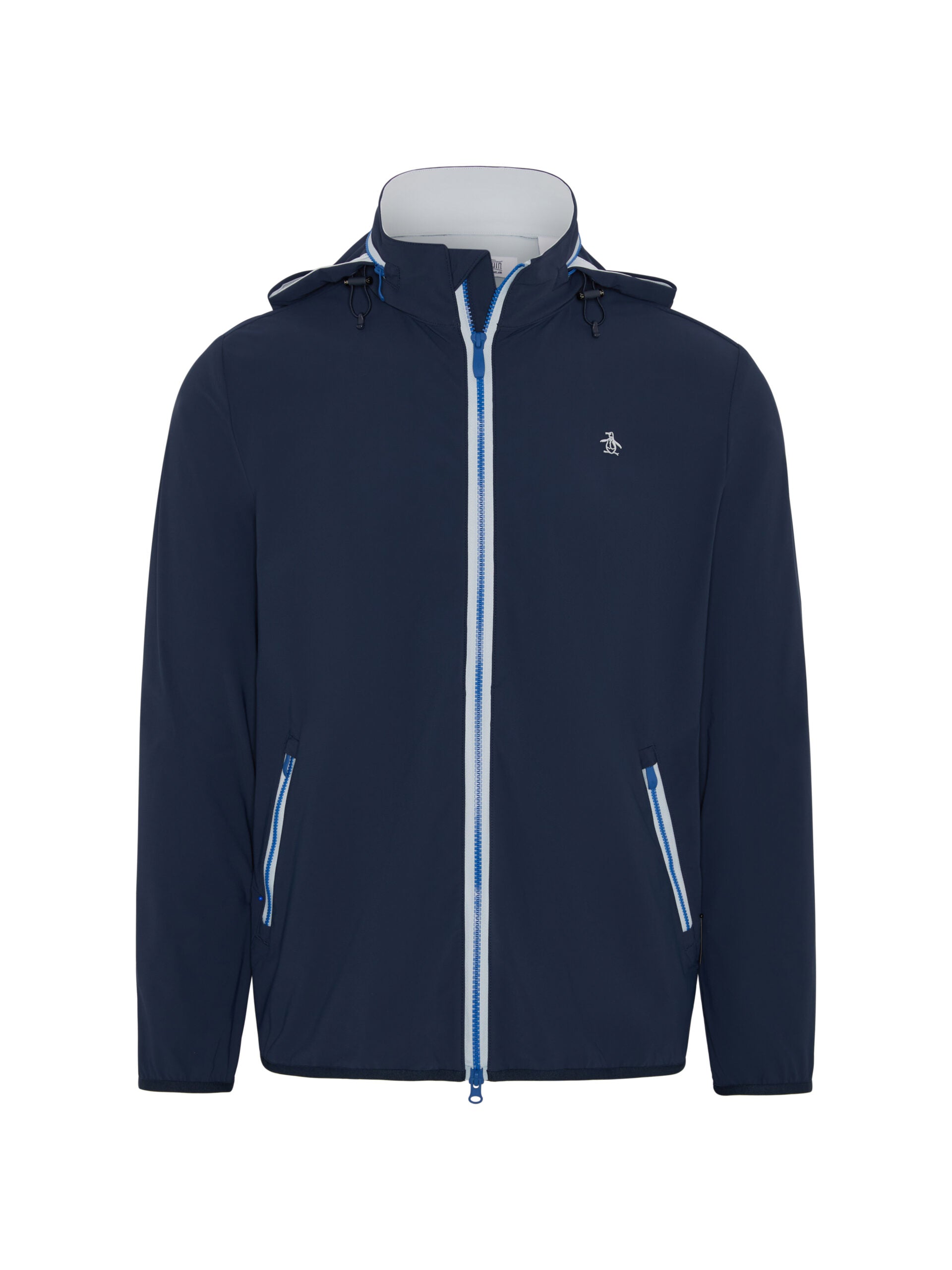 Original Penguin Golf Full-Zip Legacy Windbreaker Men's L Navy