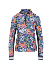 Original Penguin Golf Sketch Floral SP Longsleeve Damen