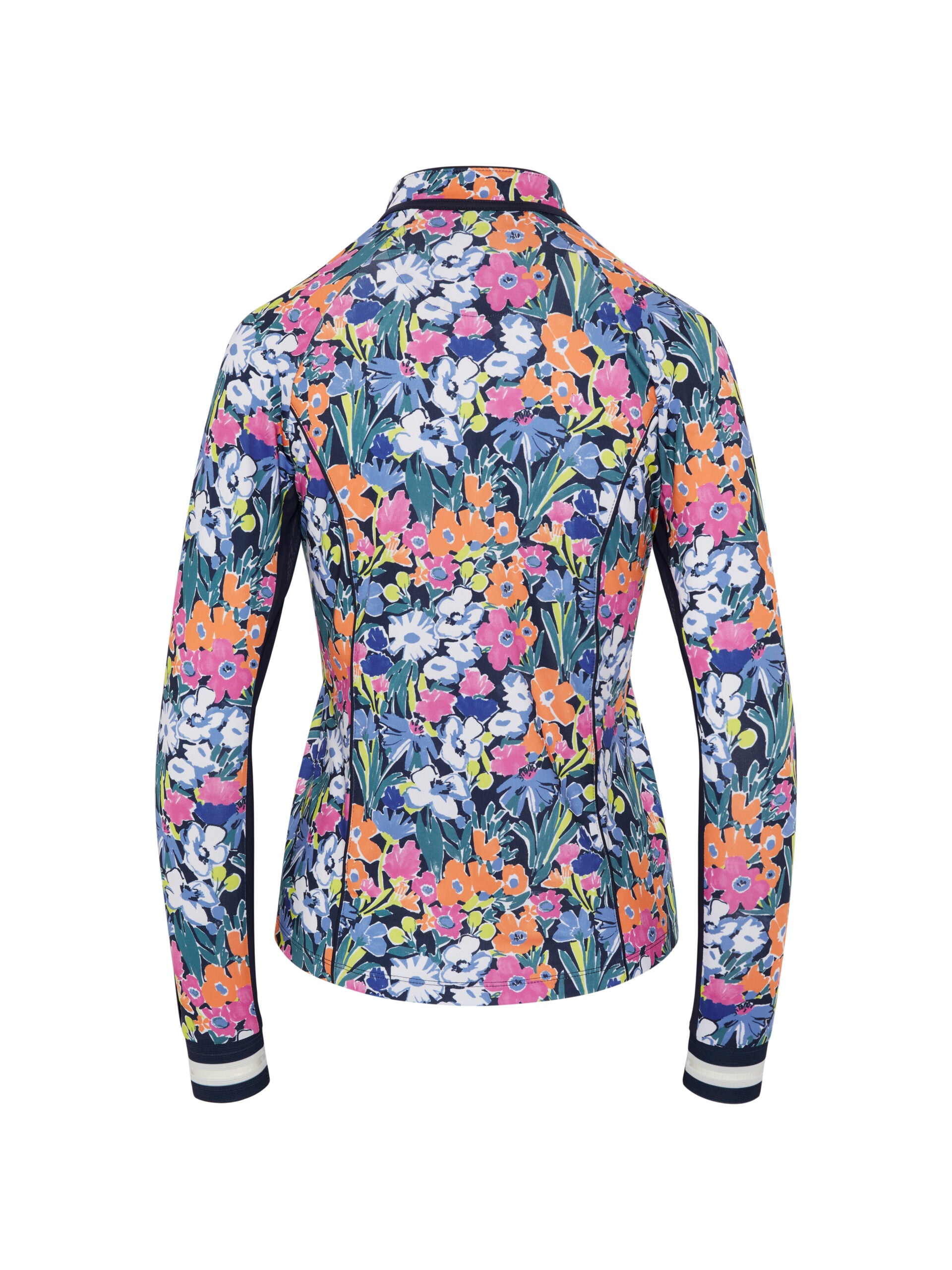 Original Penguin Golf Sketch Floral SP Longsleeve Damen