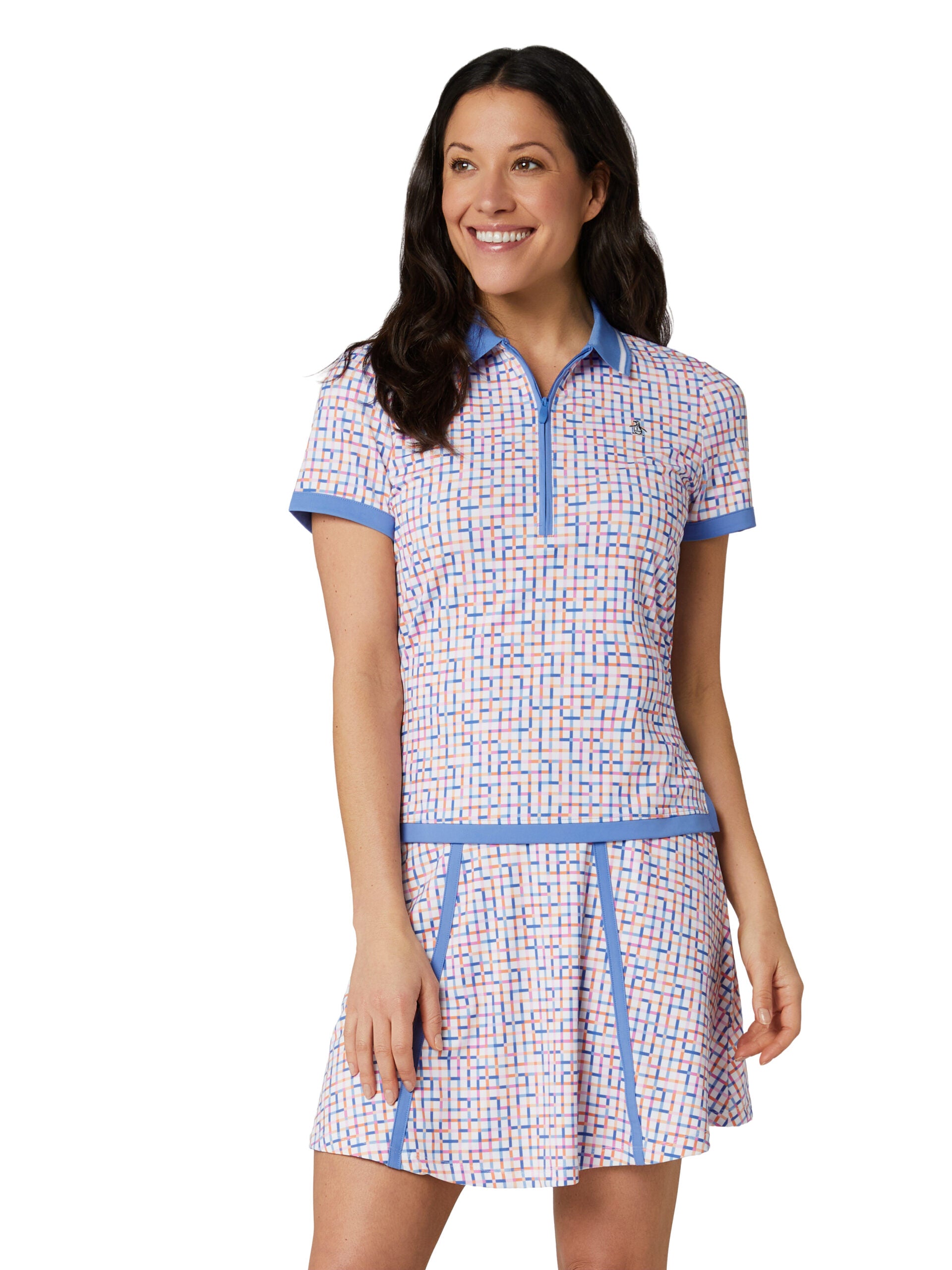 Original Penguin Golf 1/2Zip Polo Damen