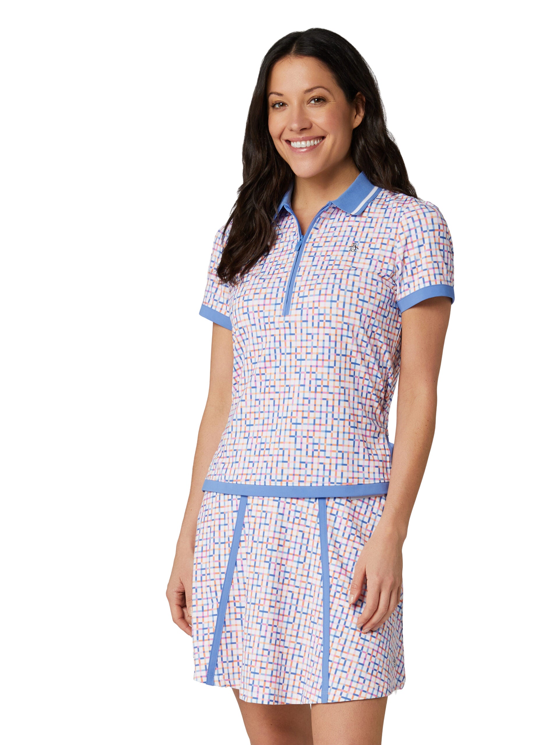 Original Penguin Golf 1/2Zip Polo Damen