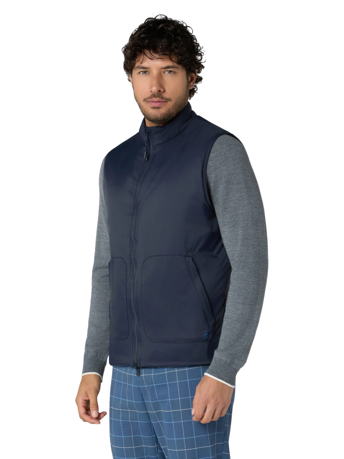 Original Penguin Golf 90s WENDE-Weste Herren