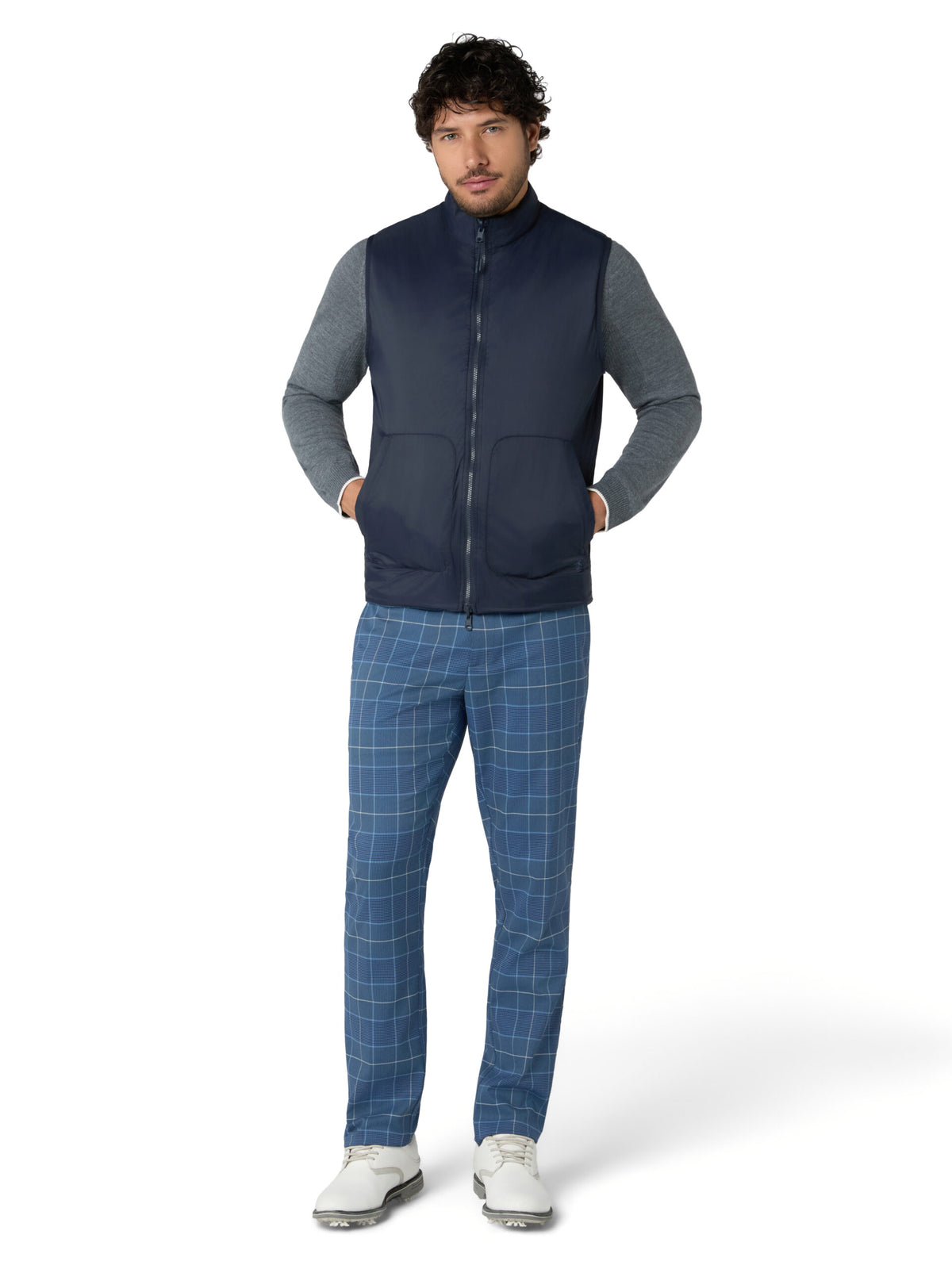 Original Penguin Golf 90s WENDE-Weste Herren