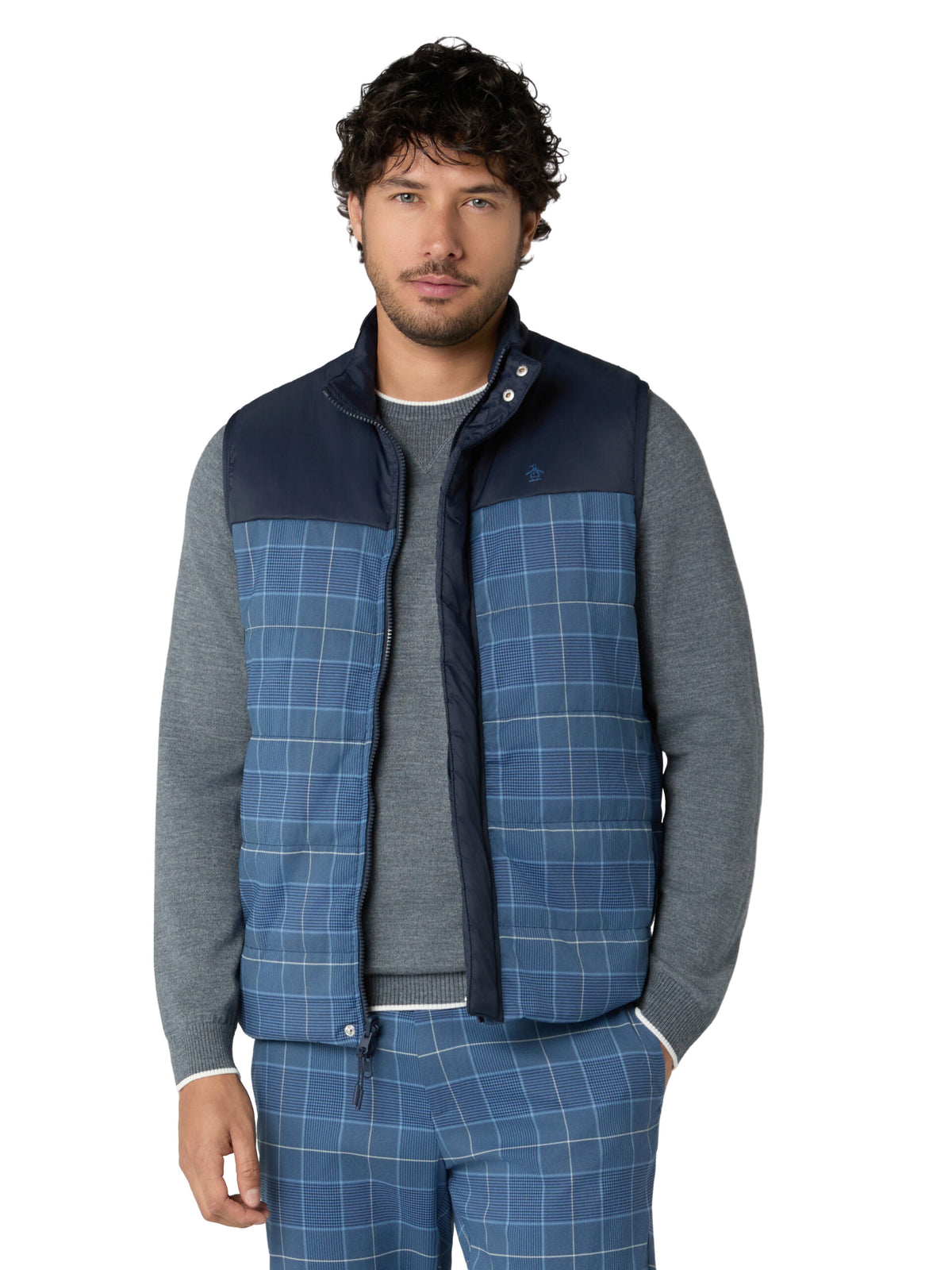 Original Penguin Golf 90s WENDE-Weste Herren