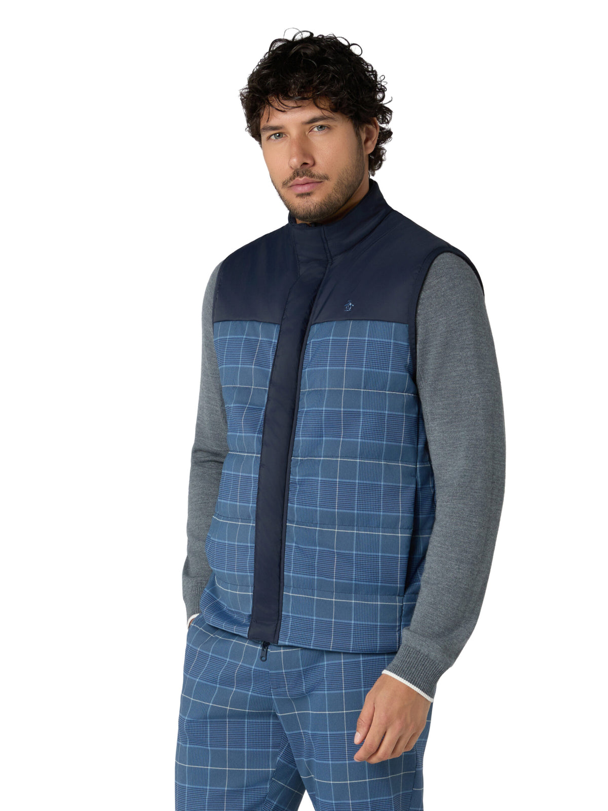 Original Penguin Golf 90s WENDE-Weste Herren