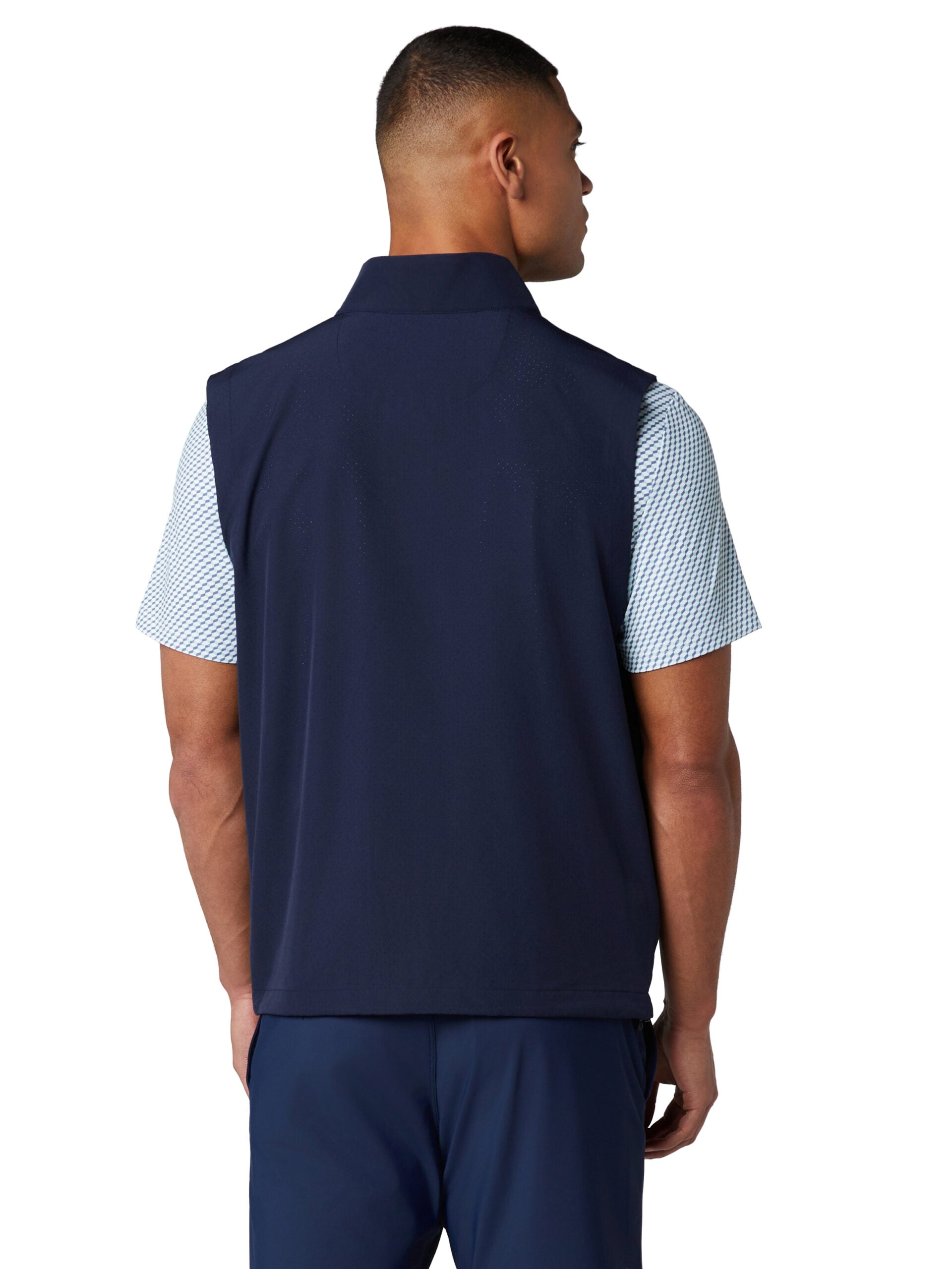 Original Penguin Golf Heritage LW Vest Men's L green