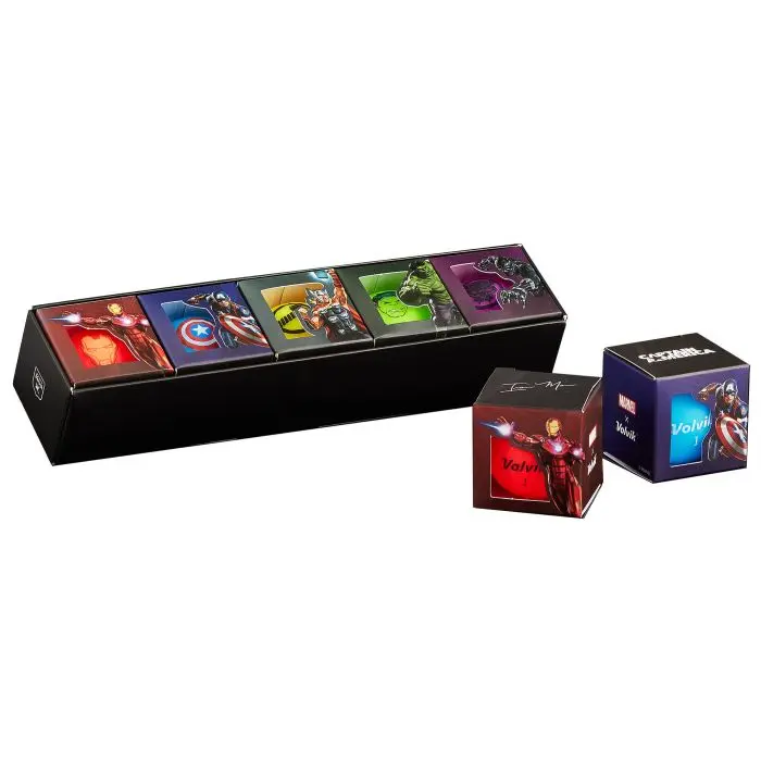 Volvik Vivid Marvel Collection 5 Character Box