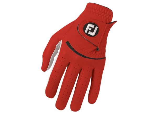 Footjoy Spectrum Herrenhandschuh rot linke Hand / S